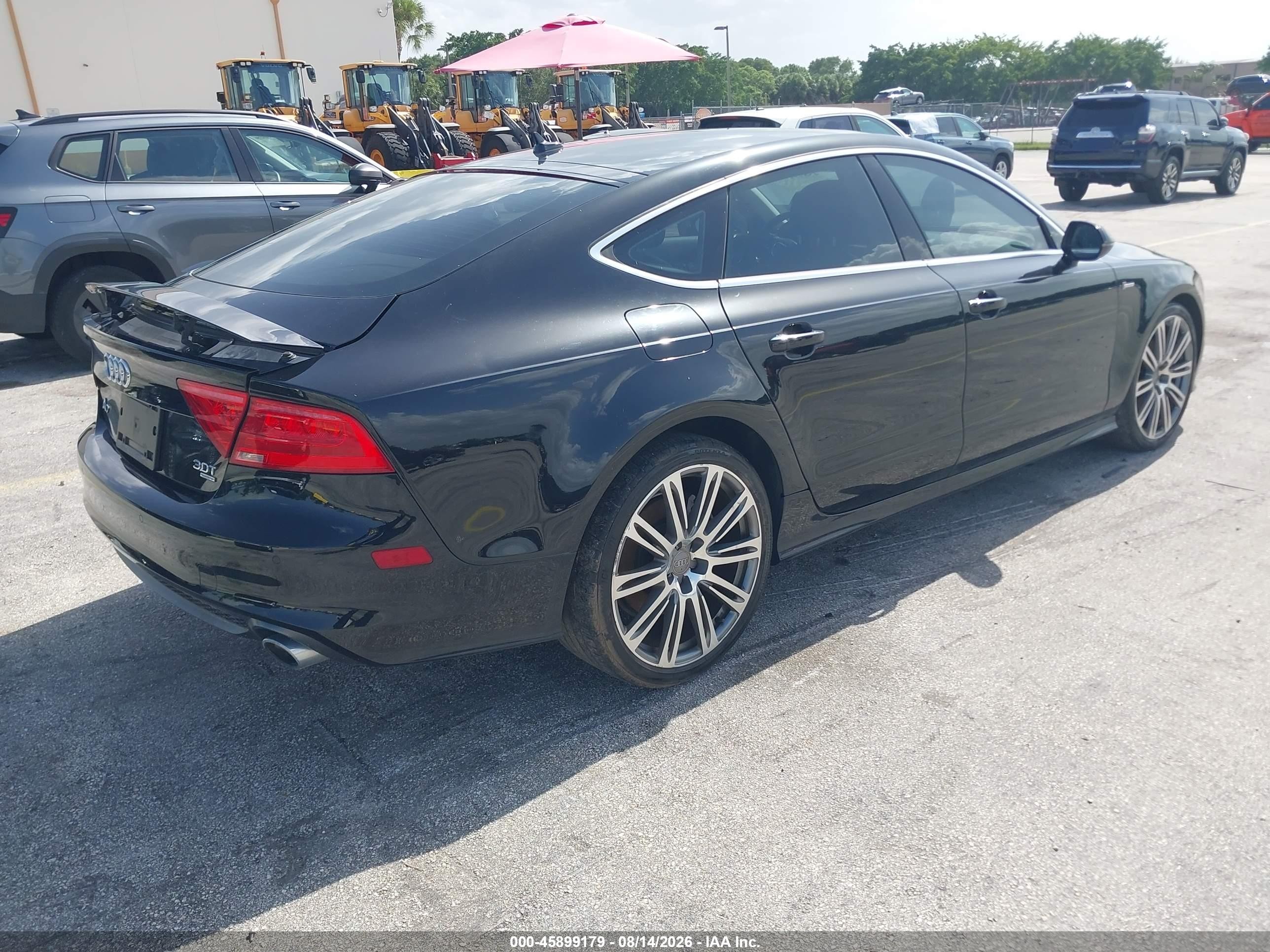 2012 Audi A7 3.0 Prestige Black vin: WAU3GAFC6CN164504
