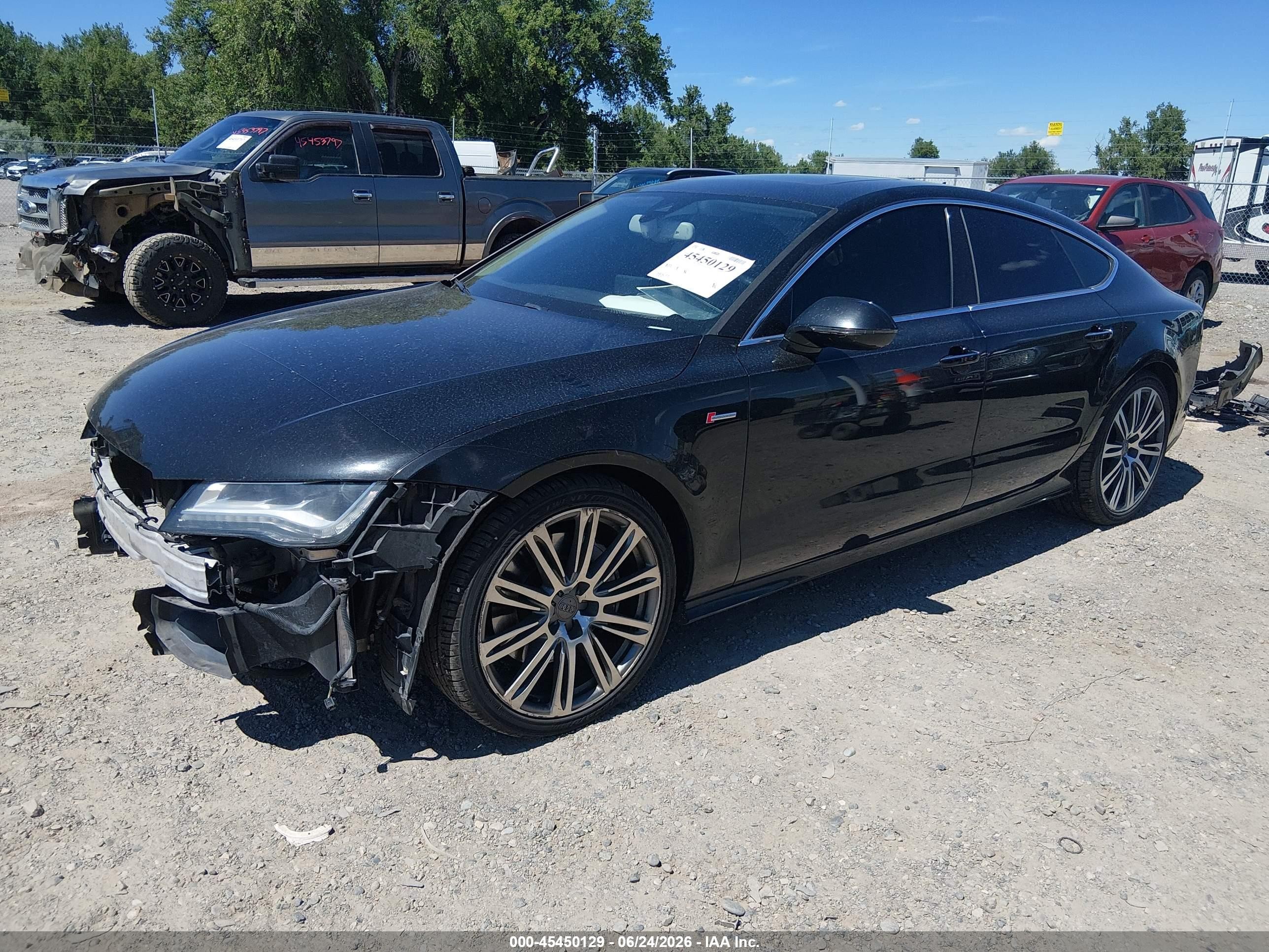 2012 Audi A7 3.0 Prestige Black vin: WAU3GAFC8CN162771