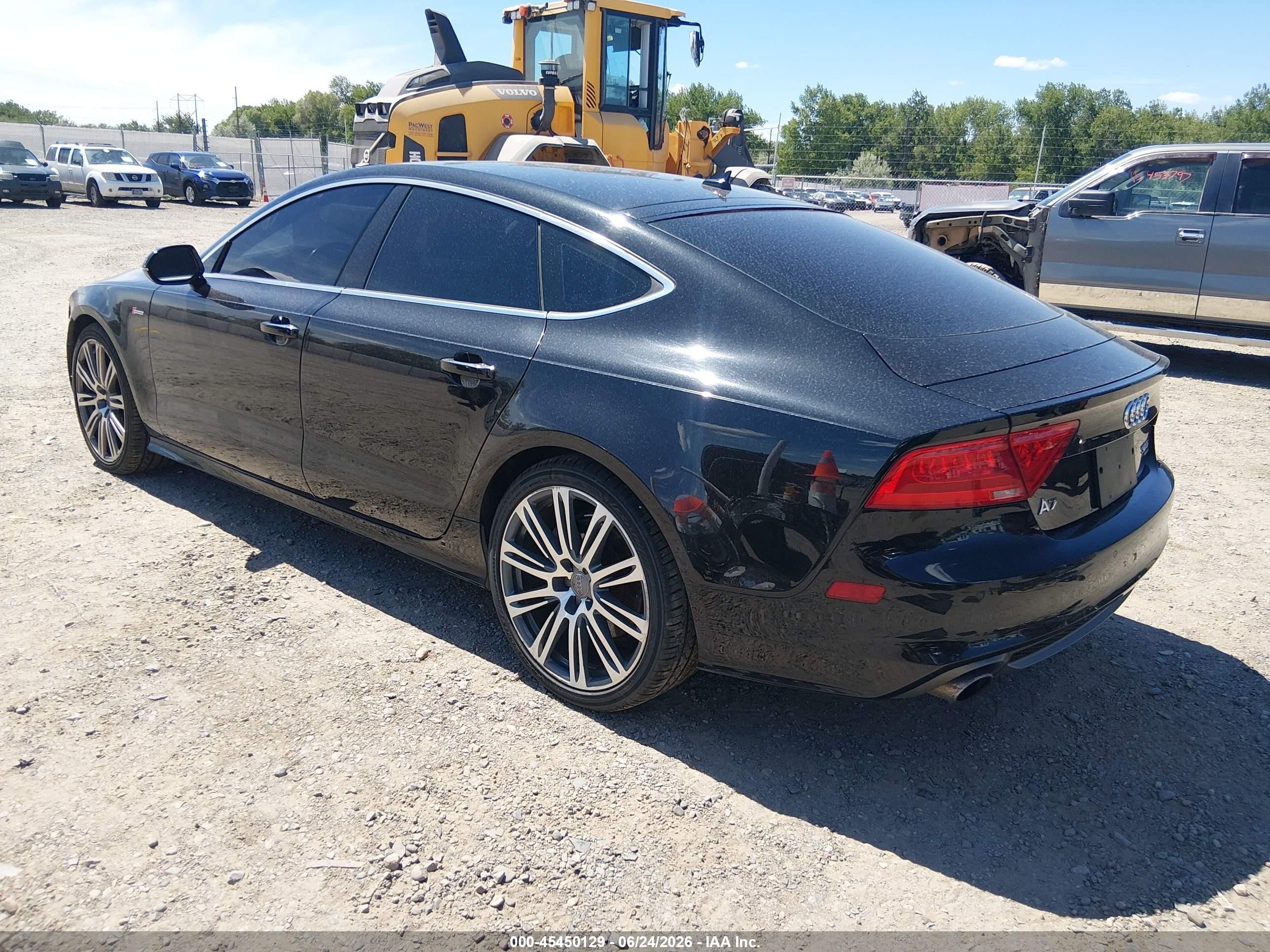2012 Audi A7 3.0 Prestige Black vin: WAU3GAFC8CN162771