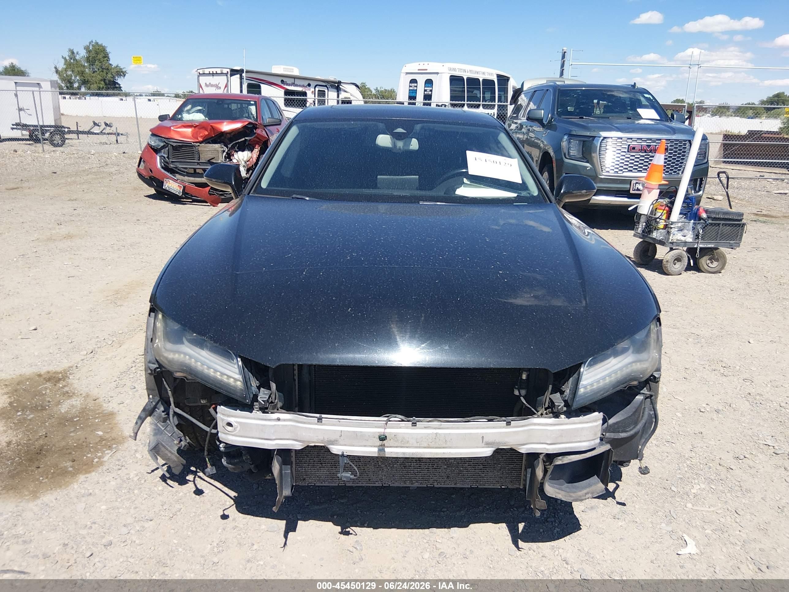 2012 Audi A7 3.0 Prestige Black vin: WAU3GAFC8CN162771