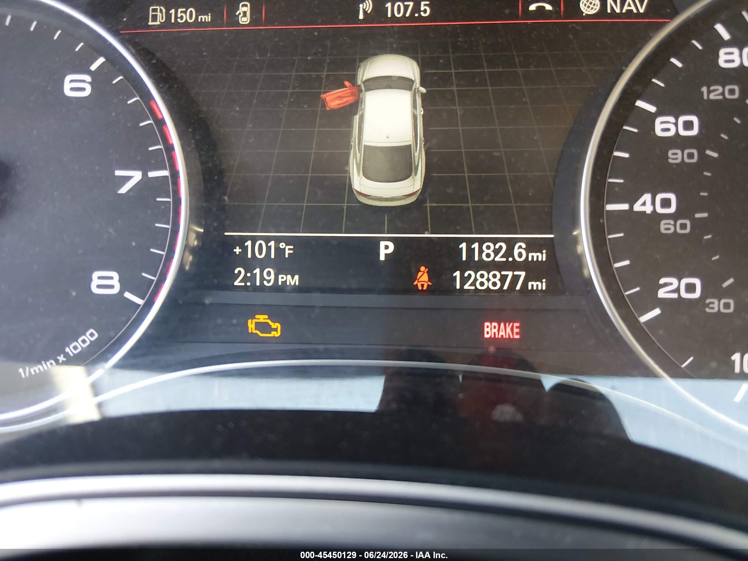 2012 Audi A7 3.0 Prestige Black vin: WAU3GAFC8CN162771