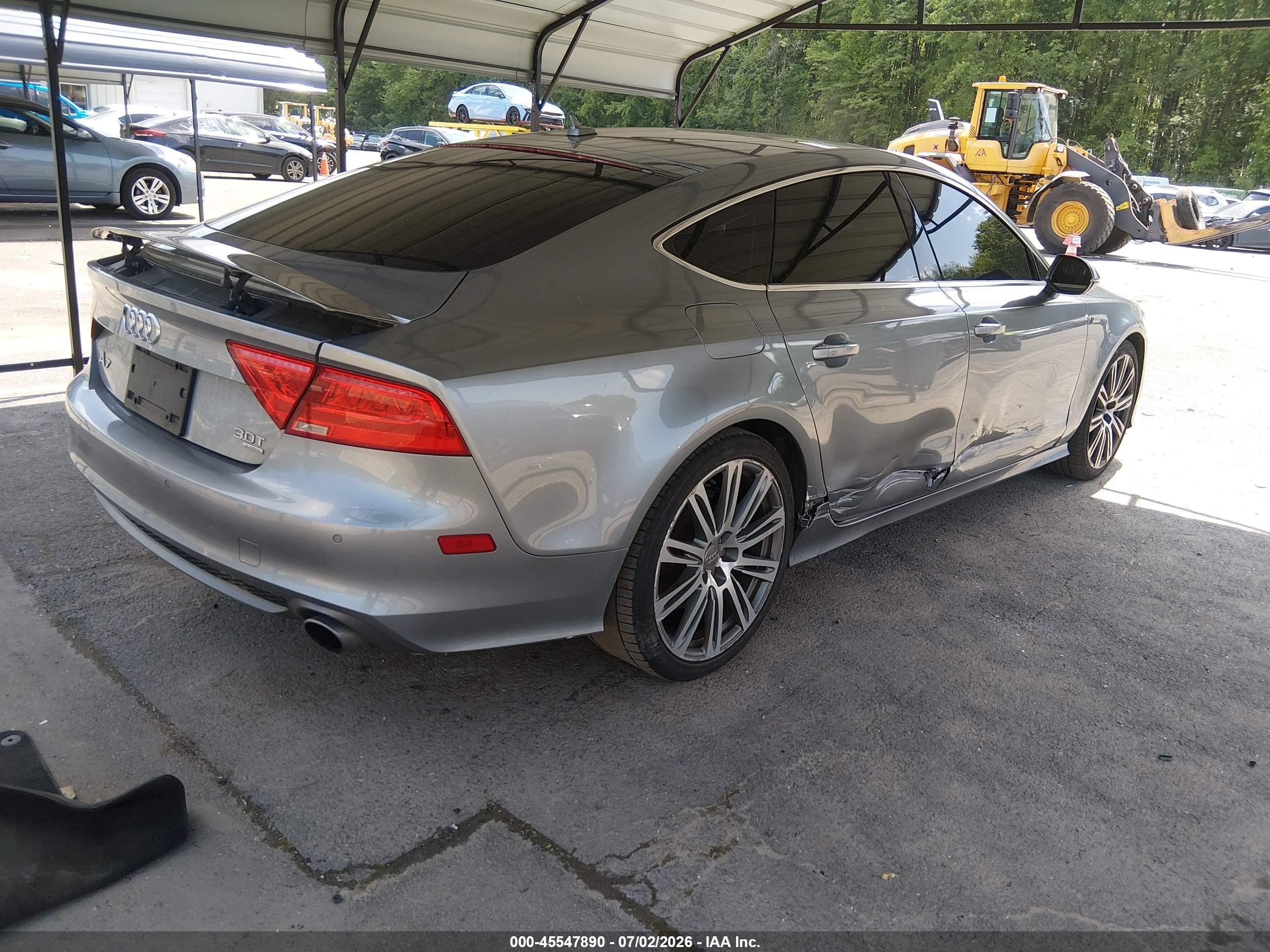 2012 Audi A7 3.0 Prestige vin: WAU3GAFC9CN092598