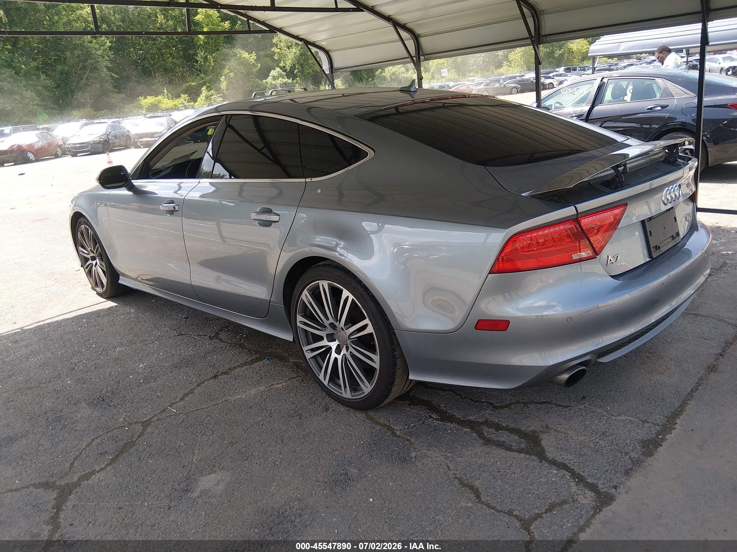 2012 Audi A7 3.0 Prestige vin: WAU3GAFC9CN092598