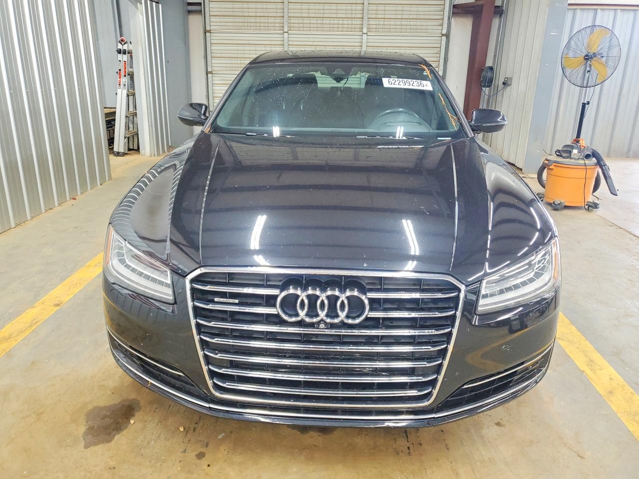 2015 Audi A8 L Quattro Black vin: WAU3GAFD2FN040520