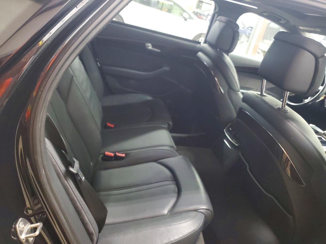 2015 Audi A8 L Quattro Black vin: WAU3GAFD2FN040520