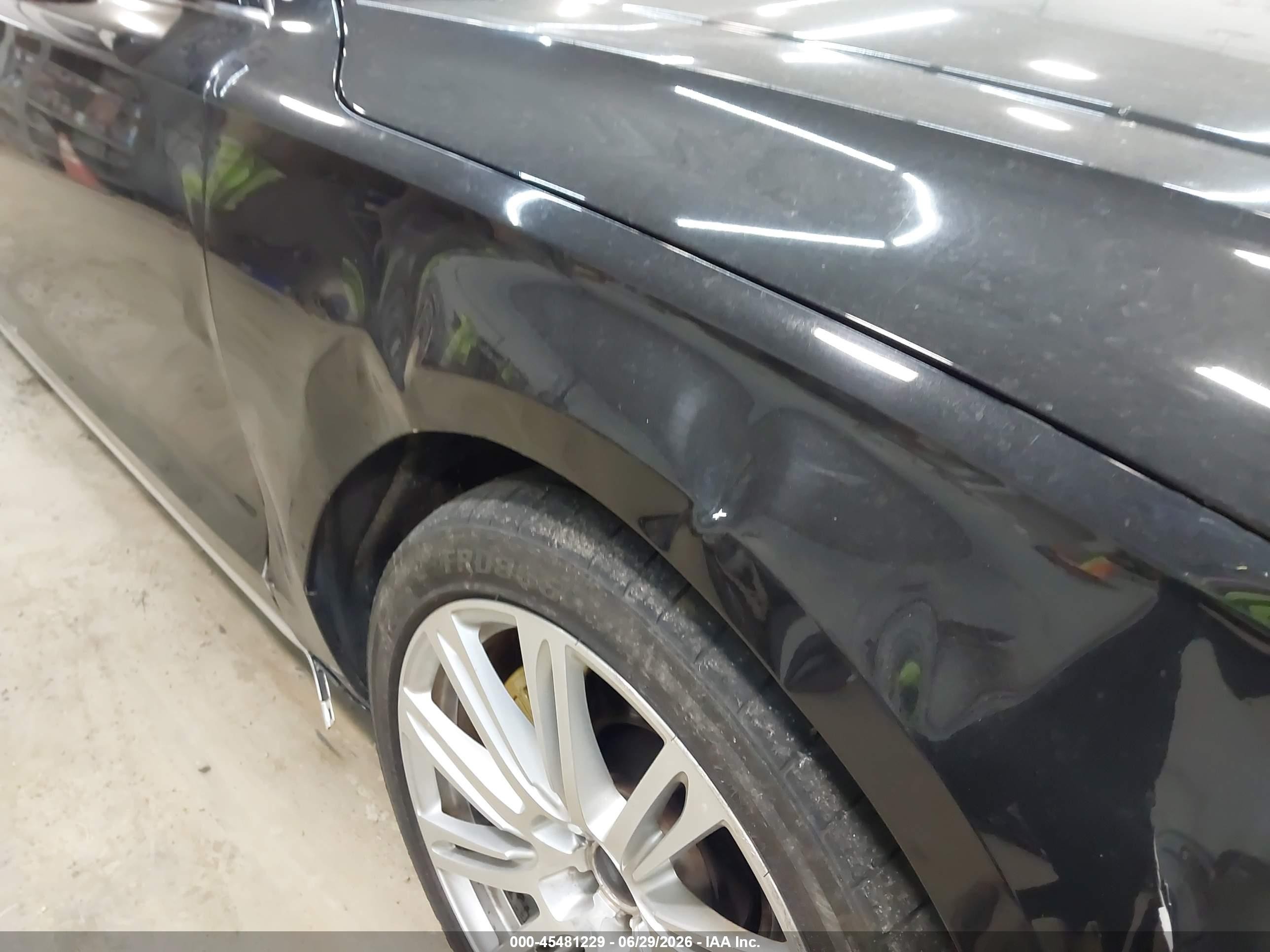 2015 Audi A8 L 3.0t Black vin: WAU3GAFD5FN040897