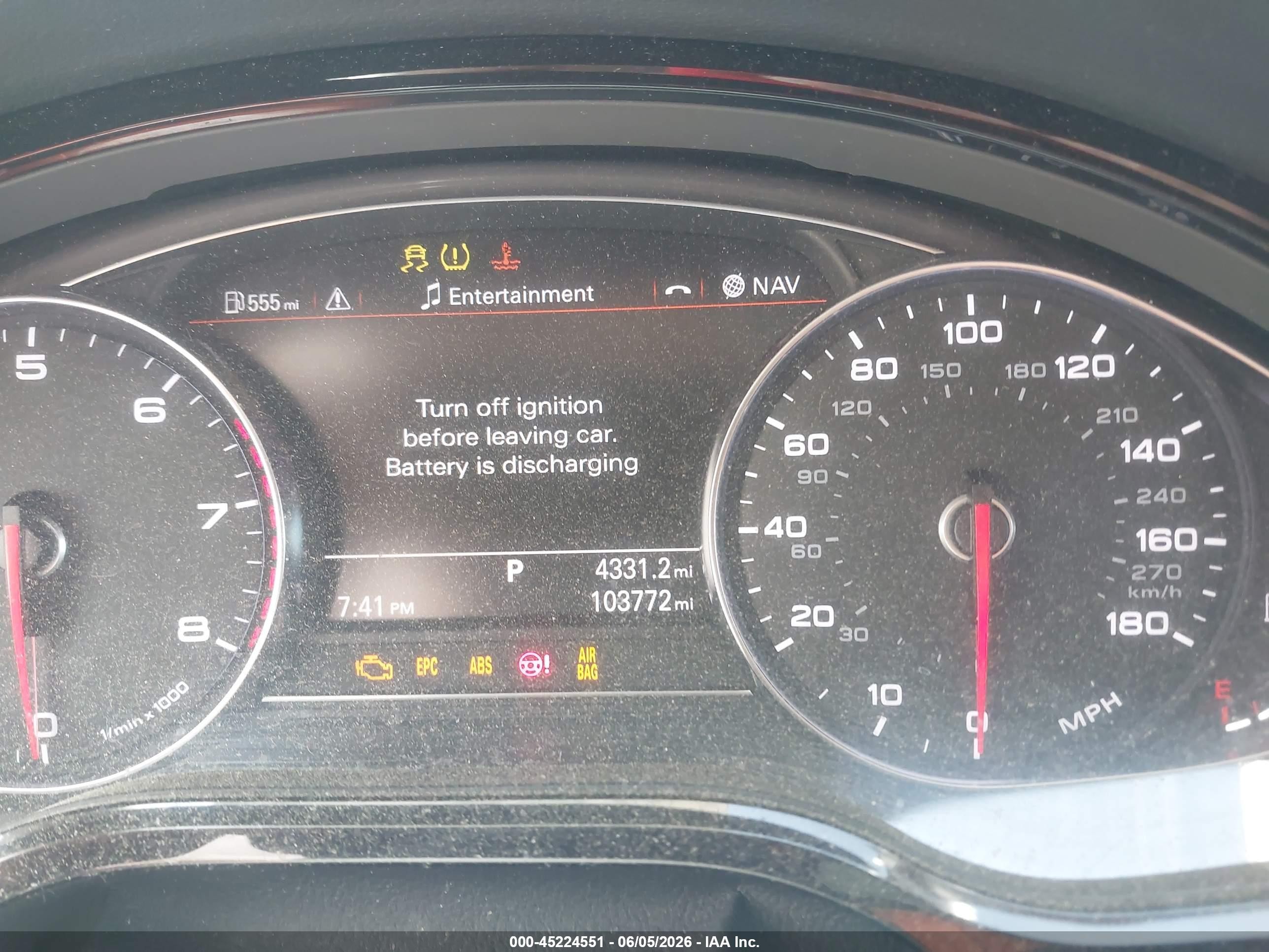2015 Audi A8 L 3.0t Gray vin: WAU3GAFD6FN008752