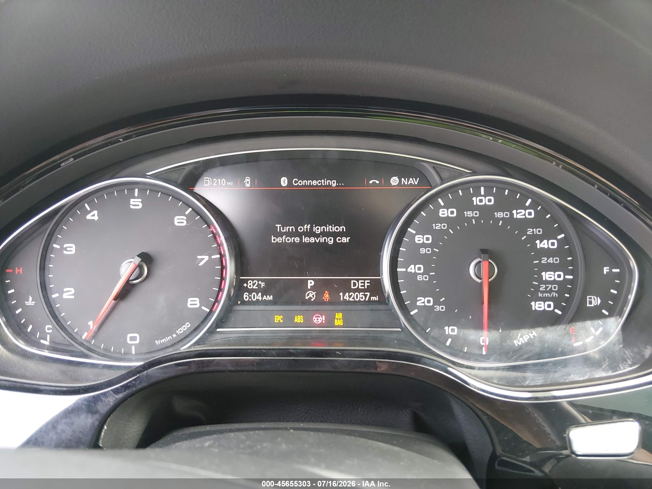 2015 Audi A8 L 3.0t Черный vin: WAU3GAFD6FN031318