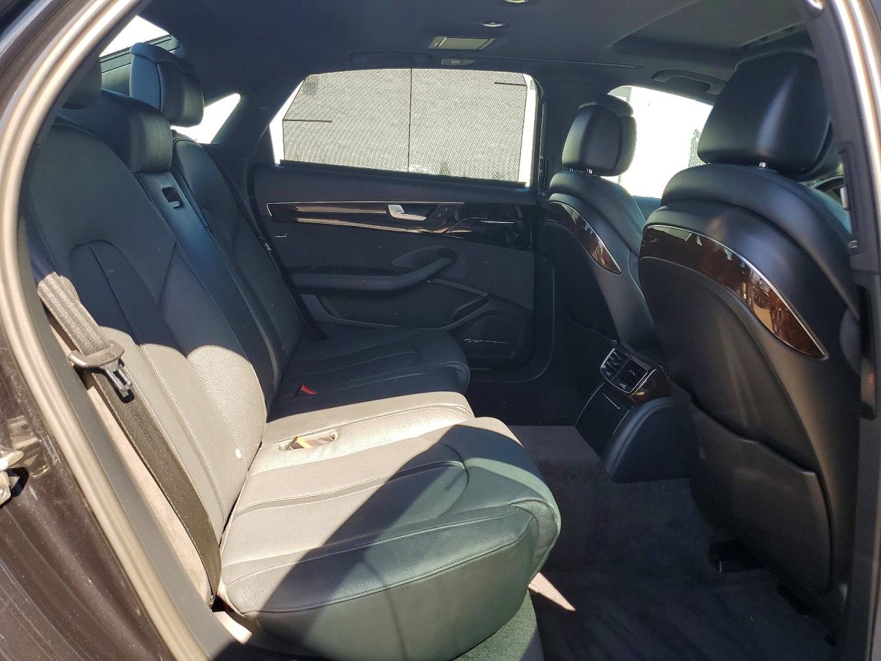 2015 Audi A8 L Quattro Black vin: WAU3GAFD8FN006162