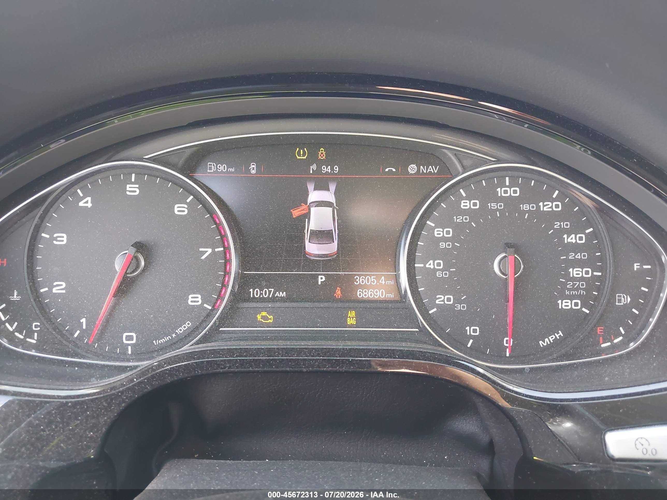 2015 Audi A8 L 3.0t Black vin: WAU3GAFDXFN009399