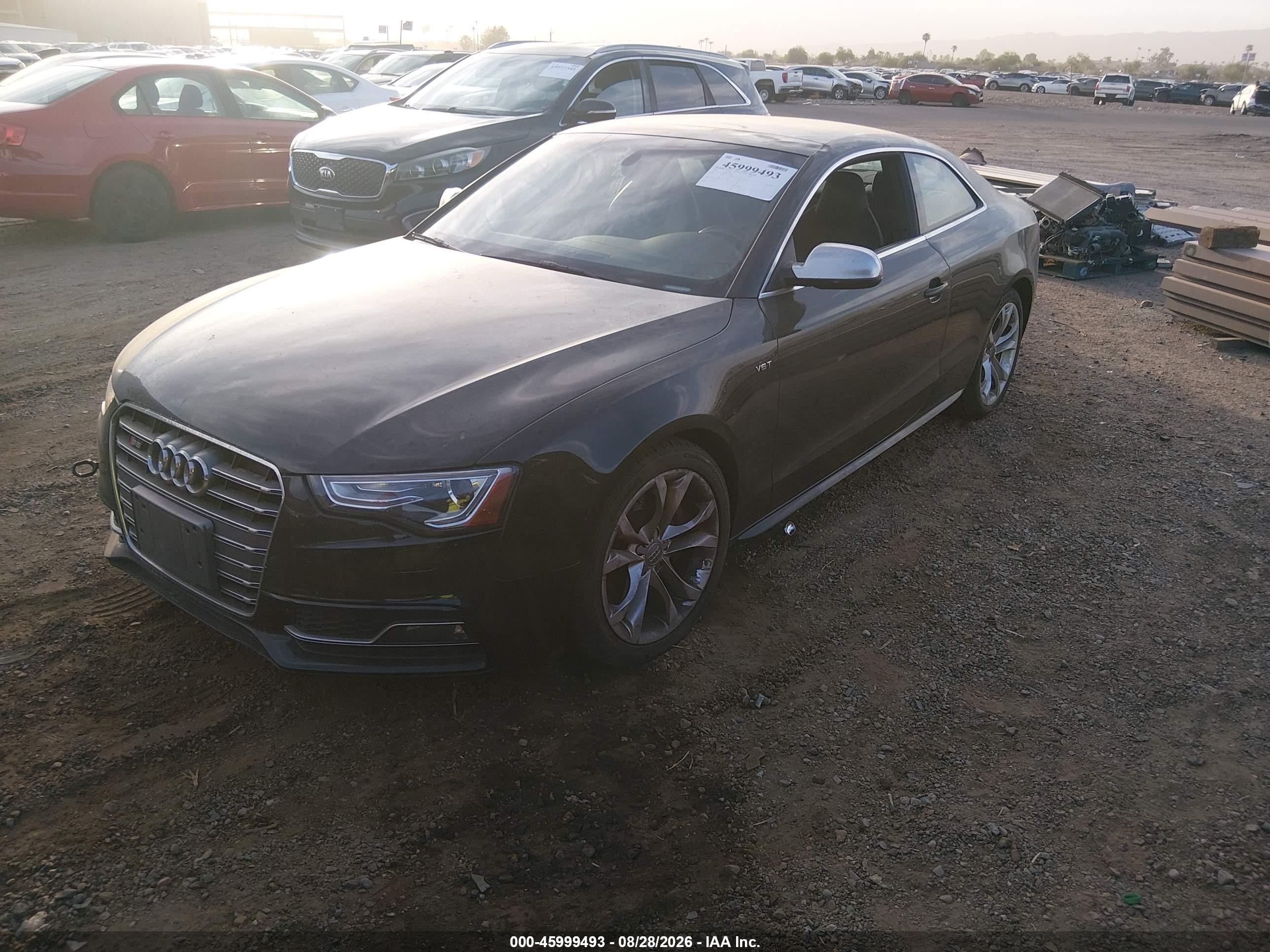 2013 Audi S5 3.0t Premium Plus Черный vin: WAU3GAFR5DA030385