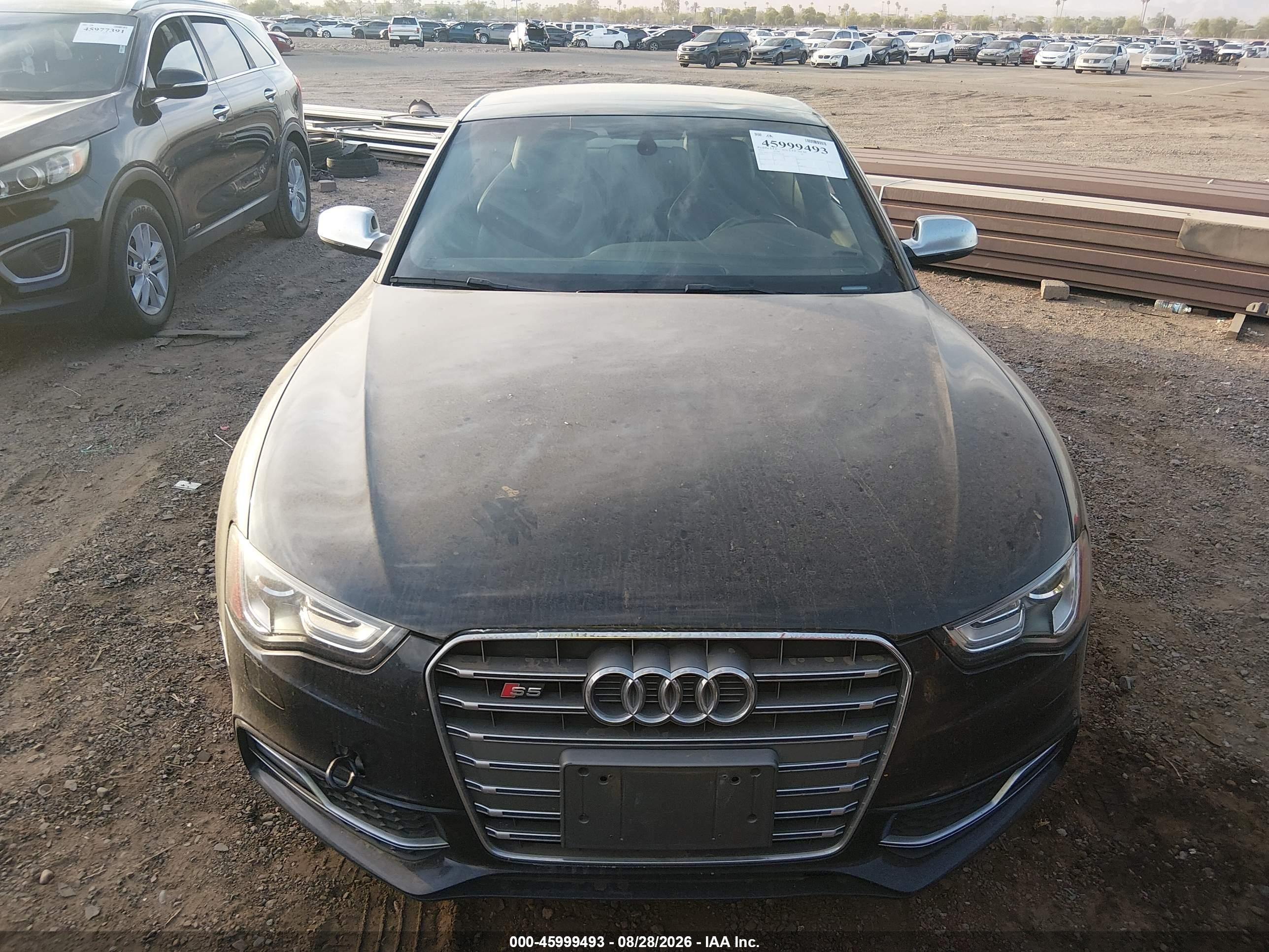 2013 Audi S5 3.0t Premium Plus Черный vin: WAU3GAFR5DA030385