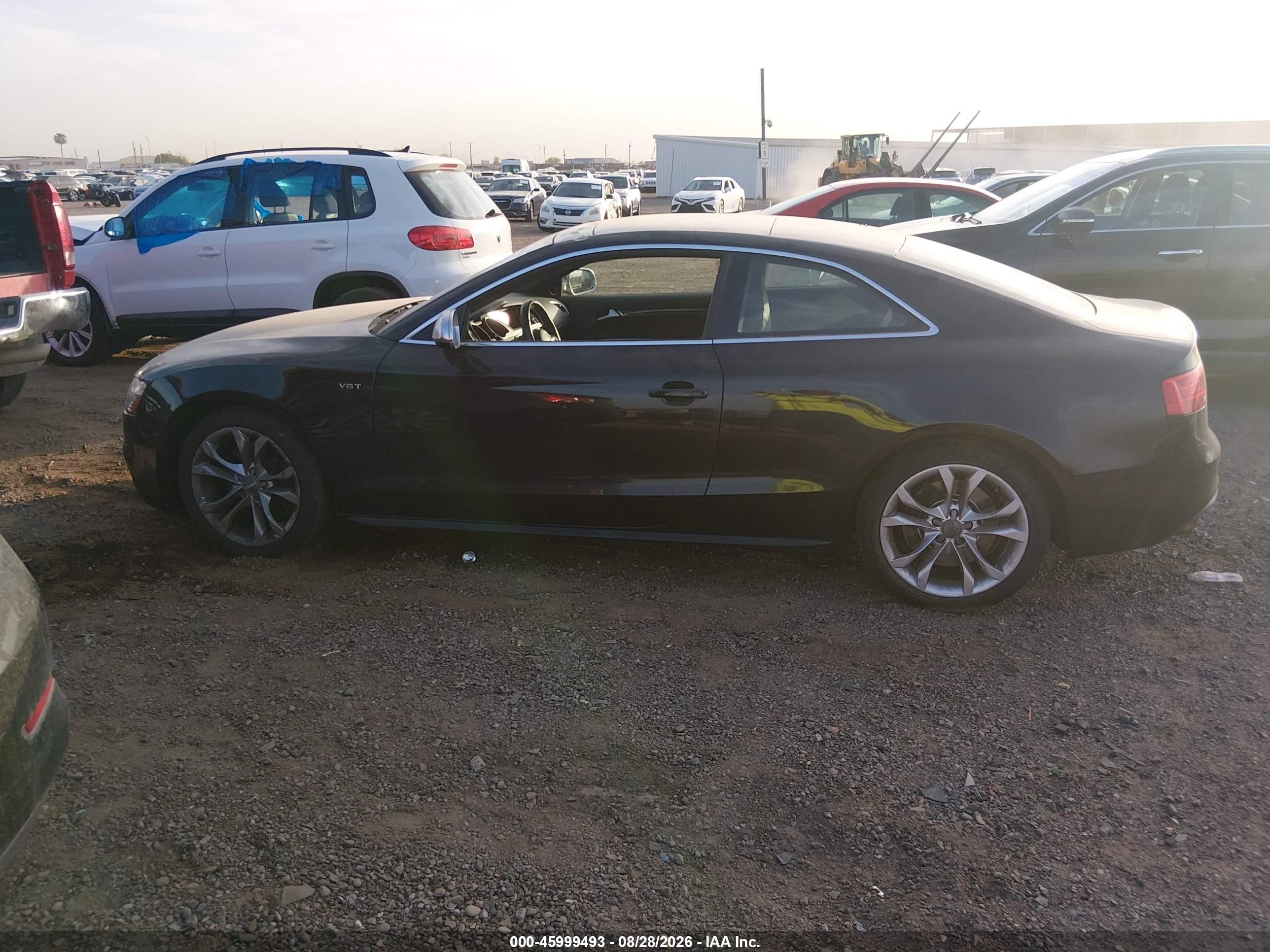 2013 Audi S5 3.0t Premium Plus Черный vin: WAU3GAFR5DA030385