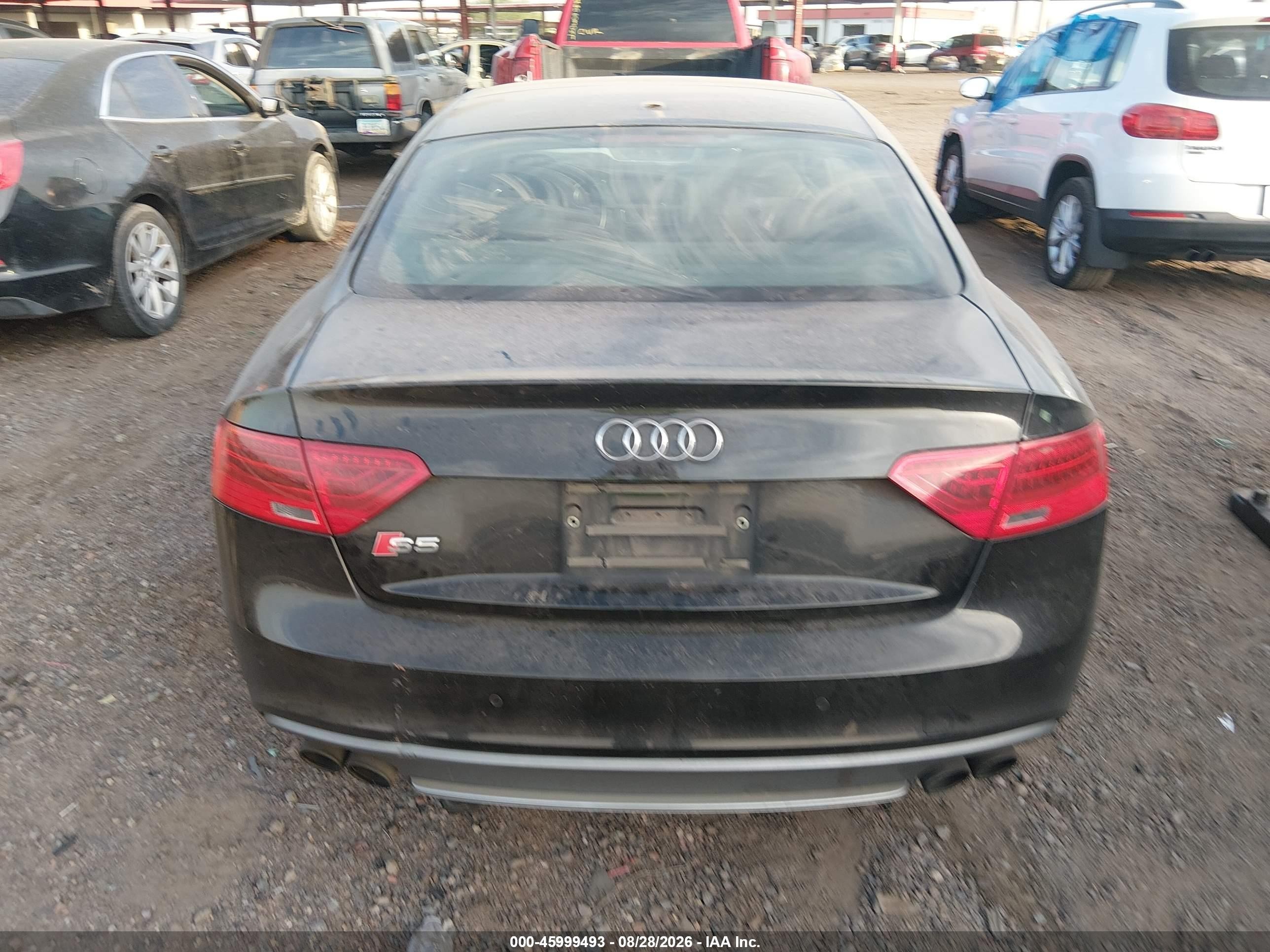 2013 Audi S5 3.0t Premium Plus Черный vin: WAU3GAFR5DA030385
