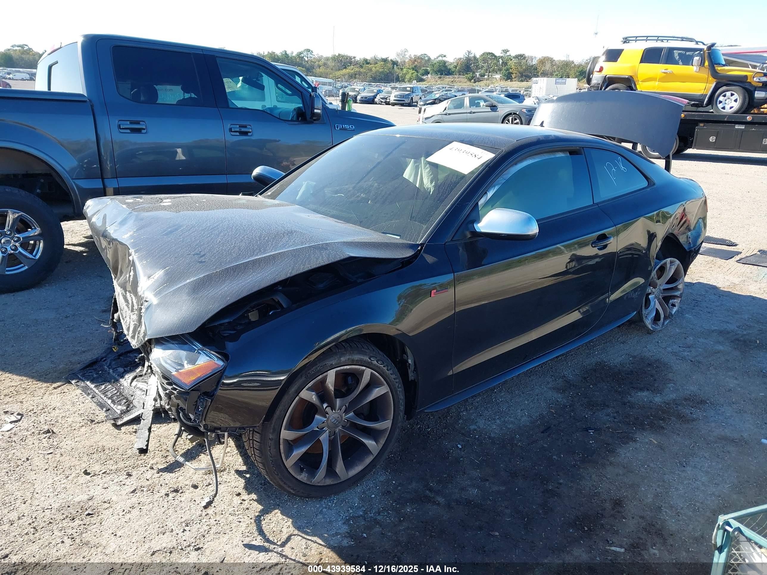 2013 Audi S5 3.0t Premium Plus Black vin: WAU3GAFR9DA016554