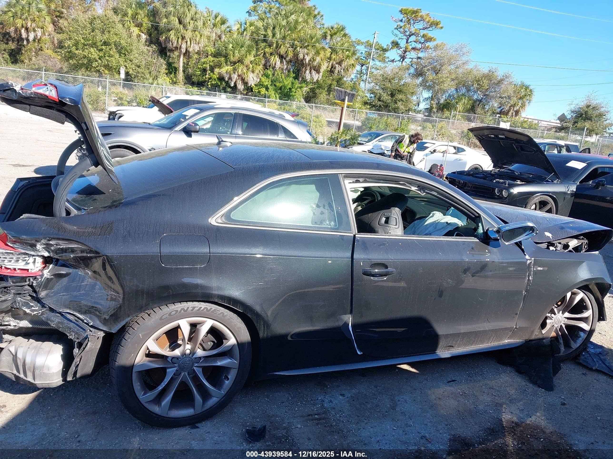 2013 Audi S5 3.0t Premium Plus Black vin: WAU3GAFR9DA016554