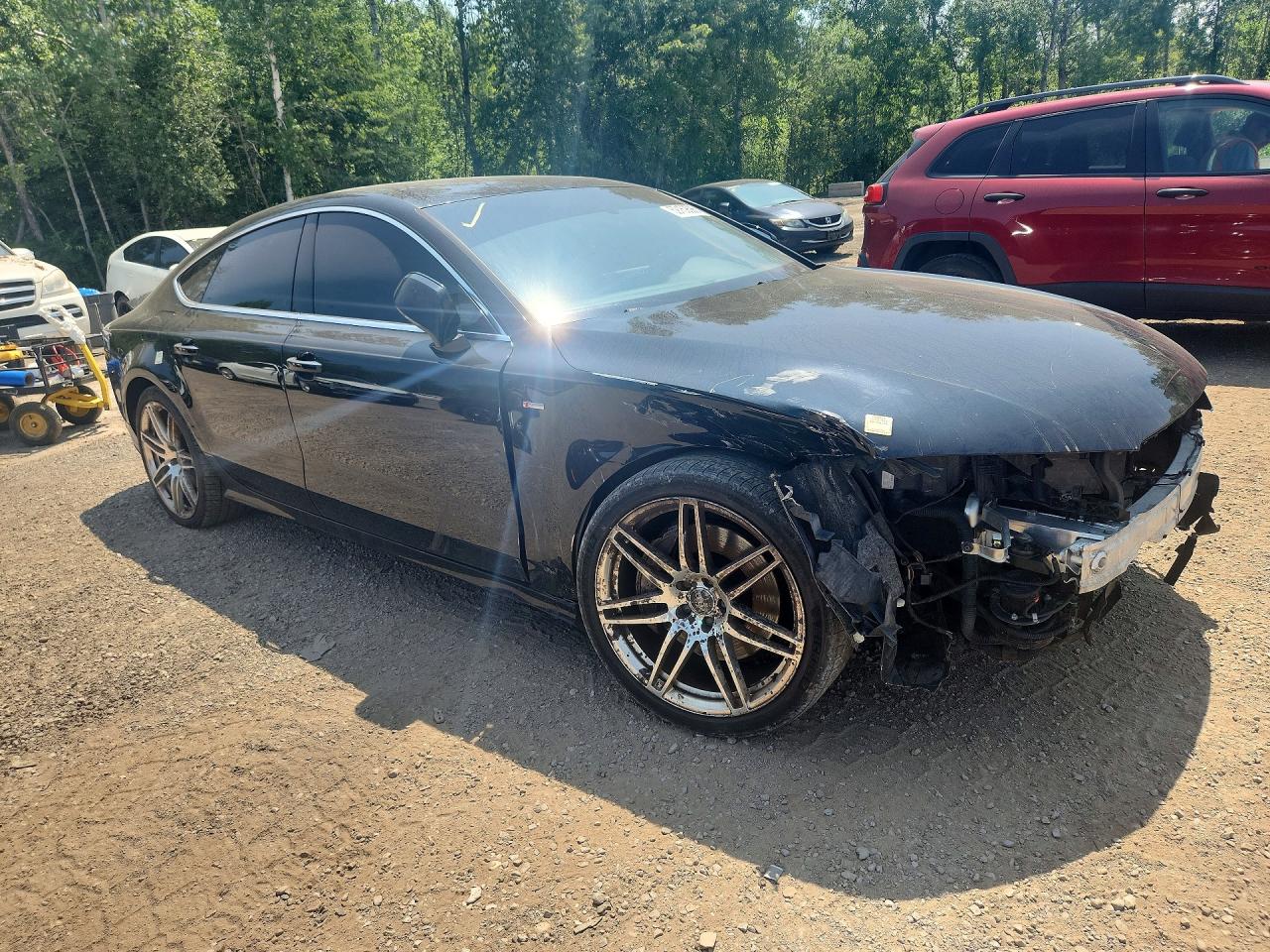 2013 Audi A7 Premium Plus Black vin: WAU3GCFC5DN151434