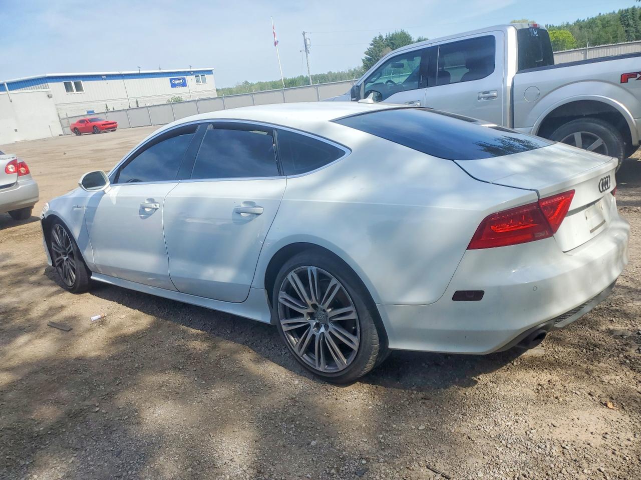 2013 Audi A7 Premium Plus White vin: WAU3GCFC9DN012536