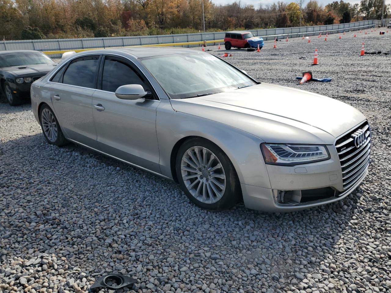 2015 Audi A8 L Tdi Quattro Серебряный vin: WAU3MAFD1FN022583