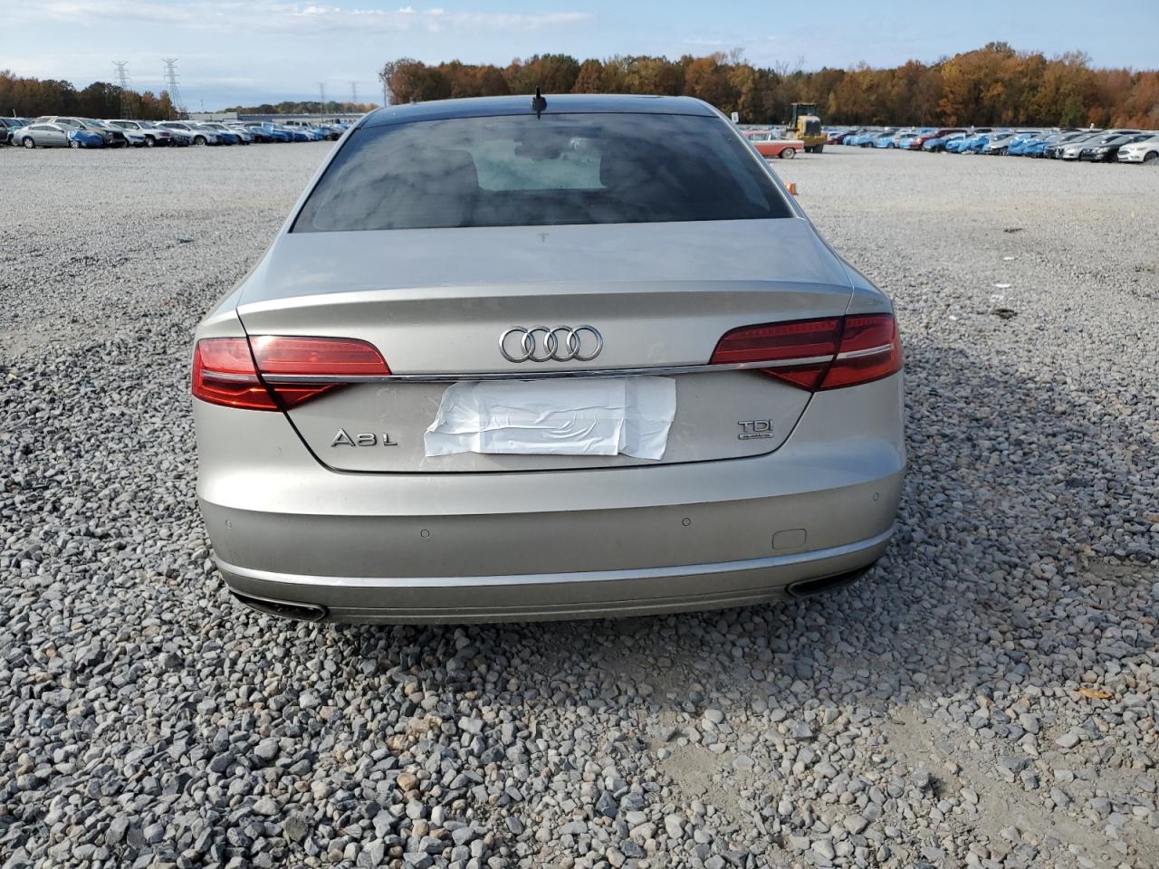 2015 Audi A8 L Tdi Quattro Серебряный vin: WAU3MAFD1FN022583