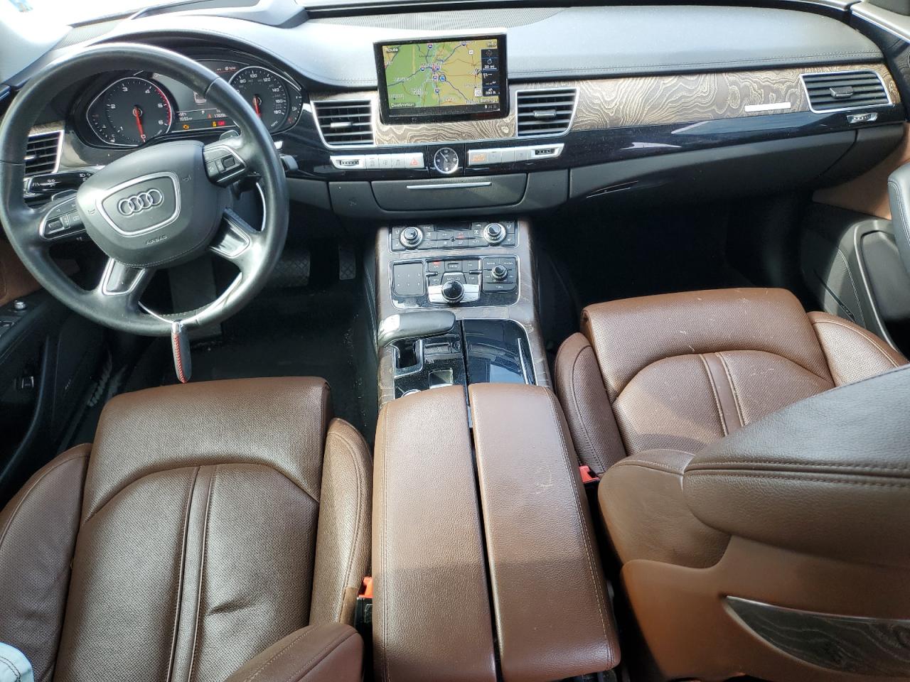 2015 Audi A8 L Tdi Quattro Серебряный vin: WAU3MAFD1FN022583