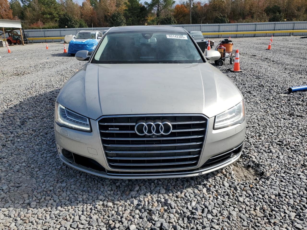 2015 Audi A8 L Tdi Quattro Серебряный vin: WAU3MAFD1FN022583