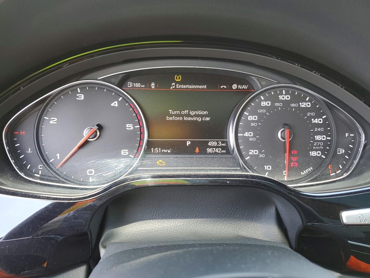 2015 Audi A8 L Tdi Quattro Gray vin: WAU3MAFD3FN002481
