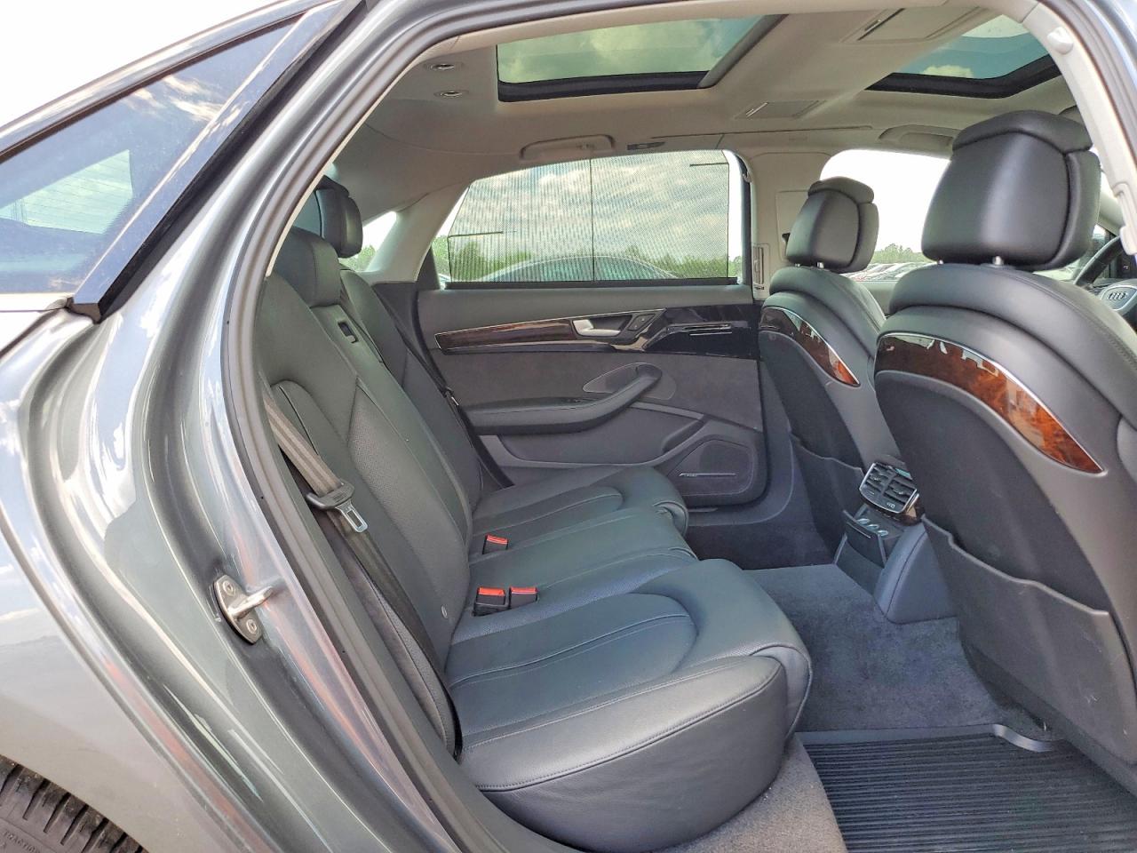 2015 Audi A8 L Tdi Quattro Gray vin: WAU3MAFD3FN002481