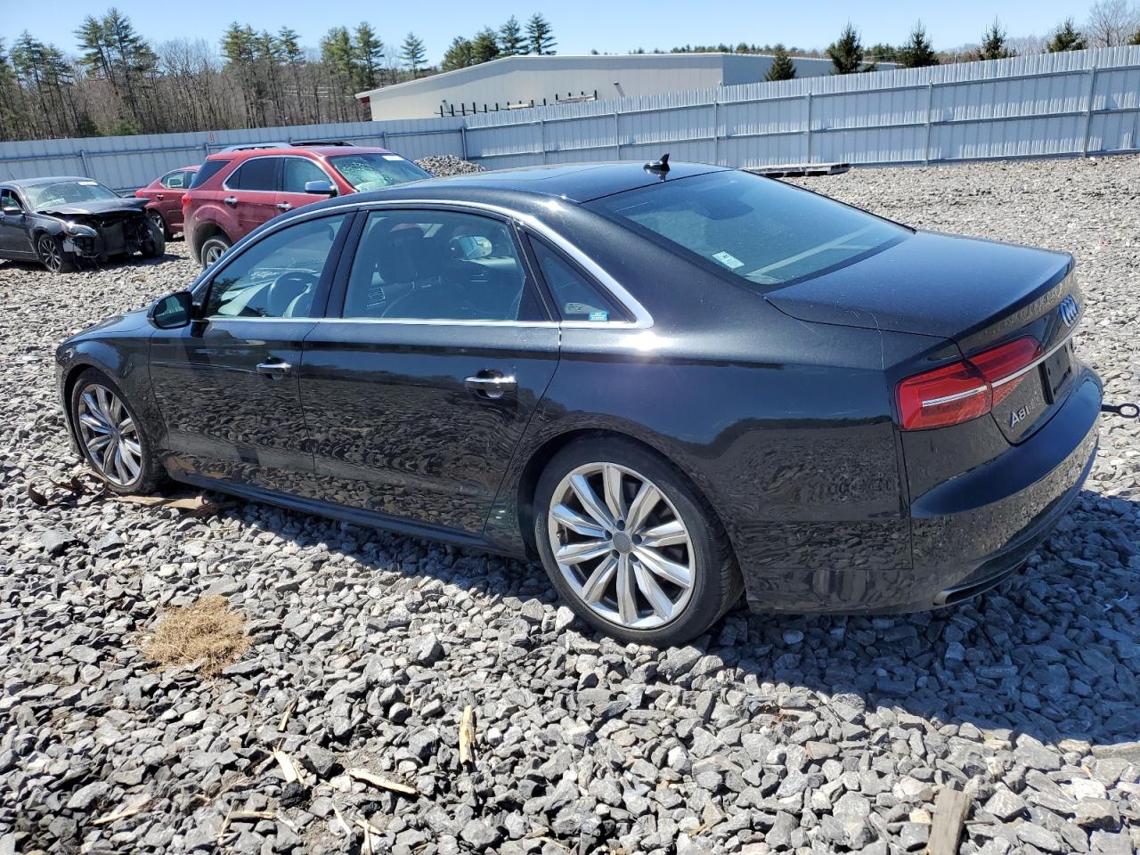 2017 Audi A8 L Quattro Black vin: WAU43AFD4HN004282