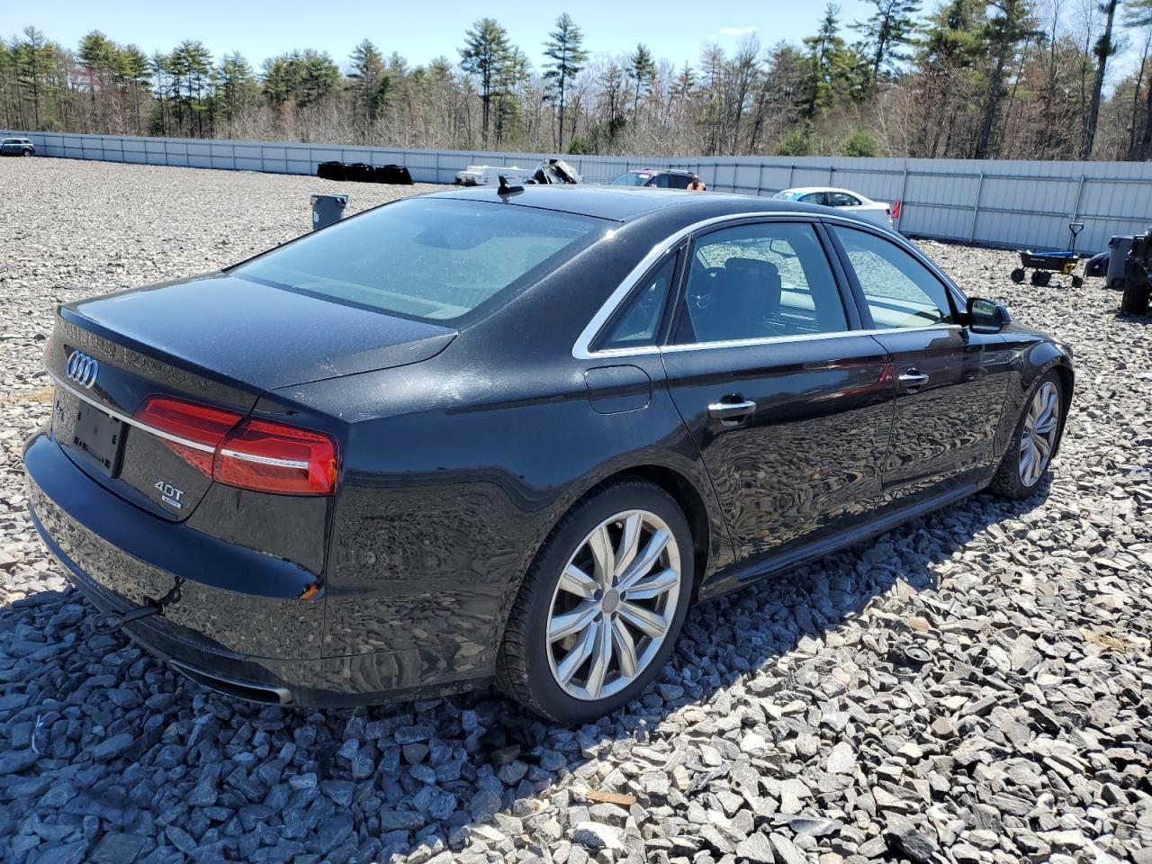 2017 Audi A8 L Quattro Black vin: WAU43AFD4HN004282