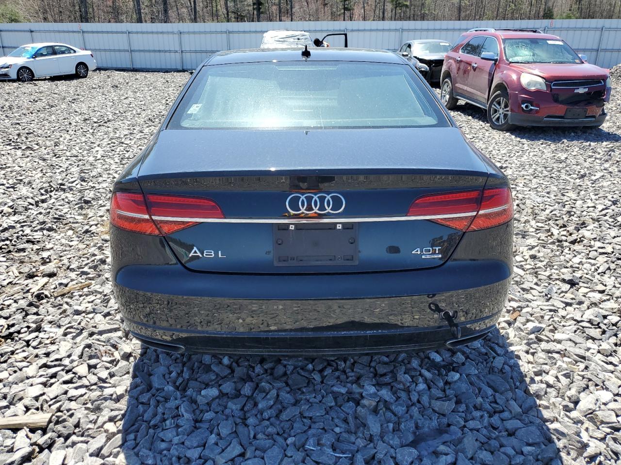 2017 Audi A8 L Quattro Black vin: WAU43AFD4HN004282