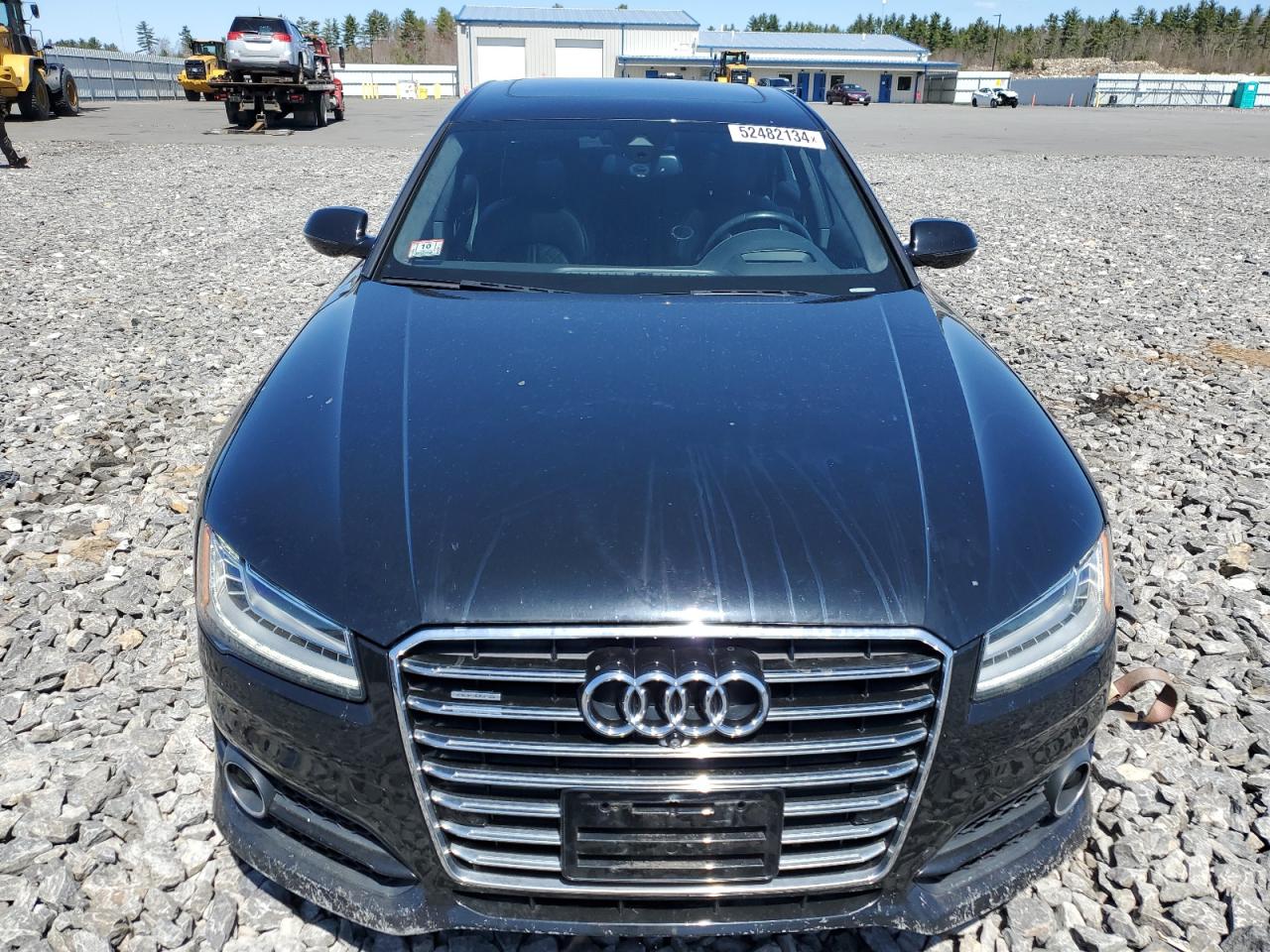 2017 Audi A8 L Quattro Black vin: WAU43AFD4HN004282