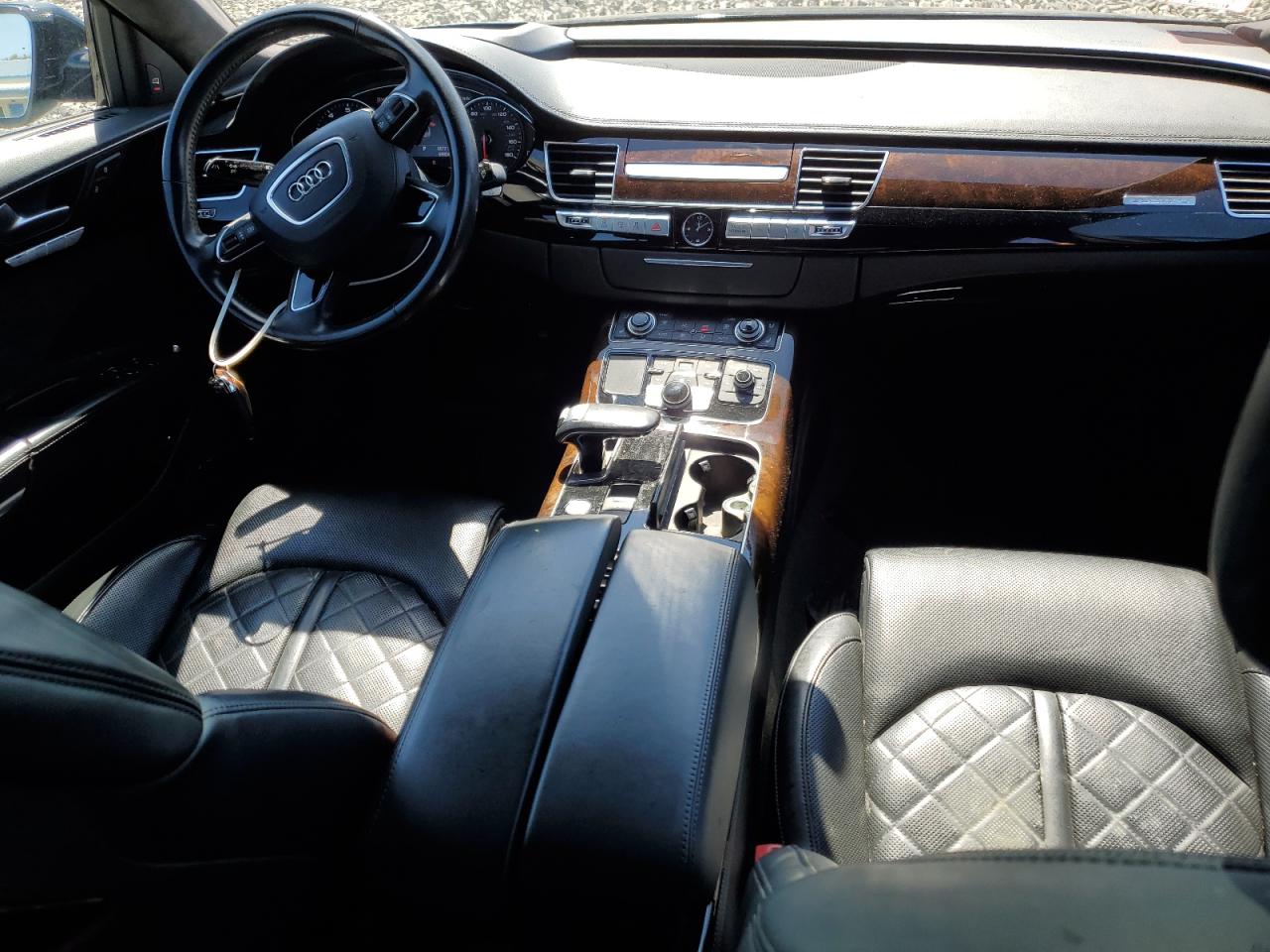 2017 Audi A8 L Quattro Black vin: WAU43AFD4HN004282