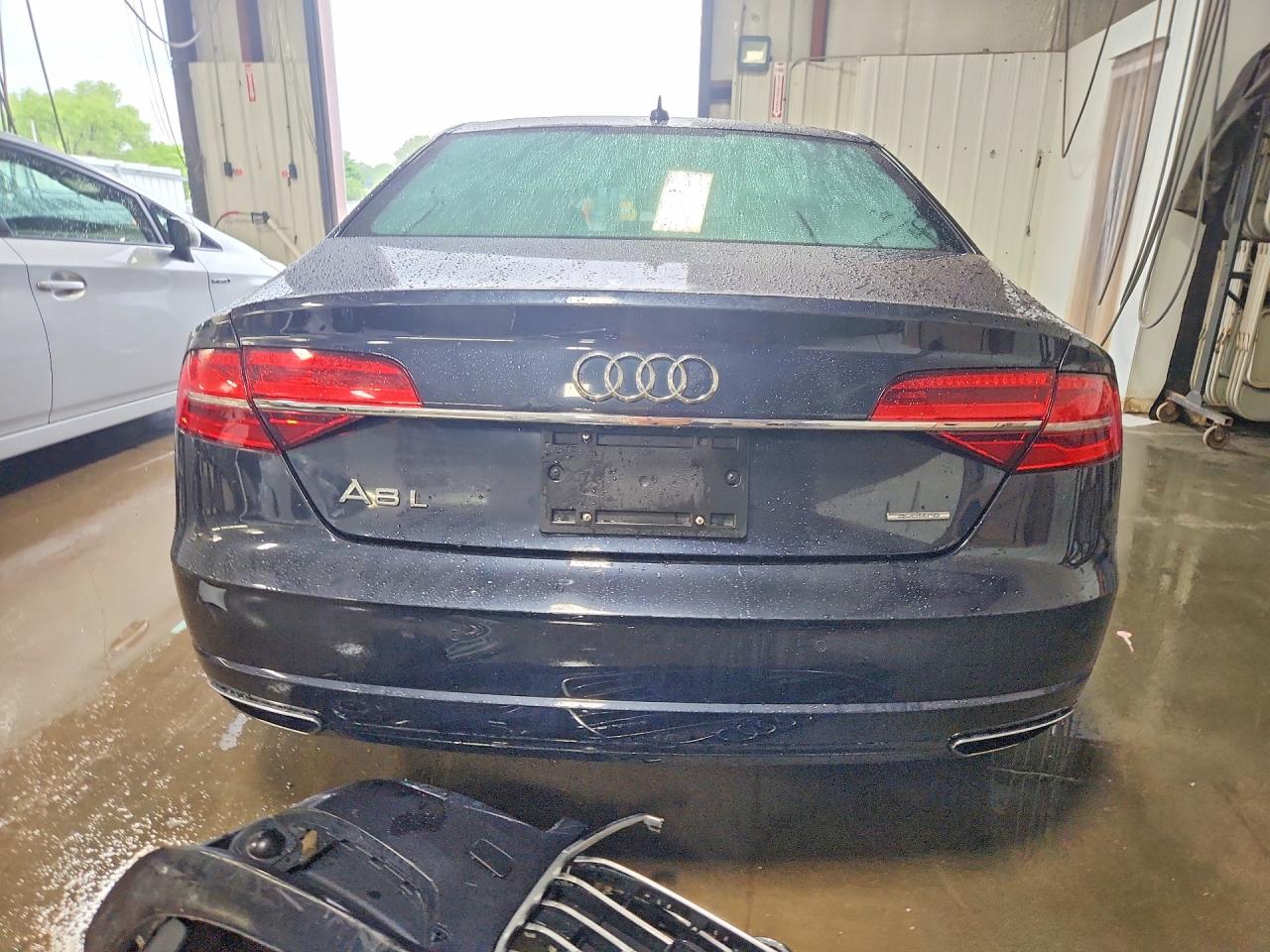2017 Audi A8 L Quattro Blue vin: WAU44AFD7HN019758