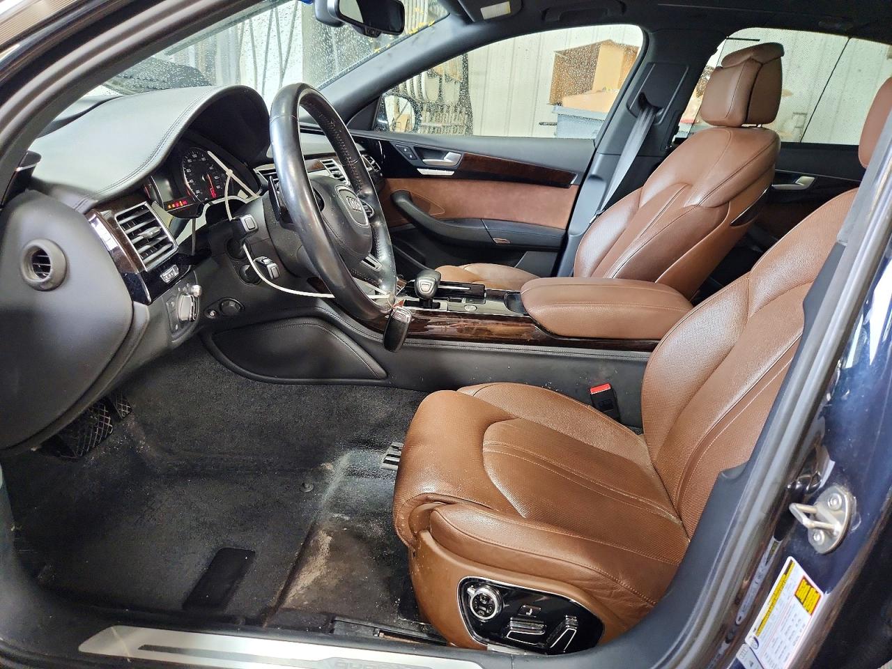2017 Audi A8 L Quattro Blue vin: WAU44AFD7HN019758