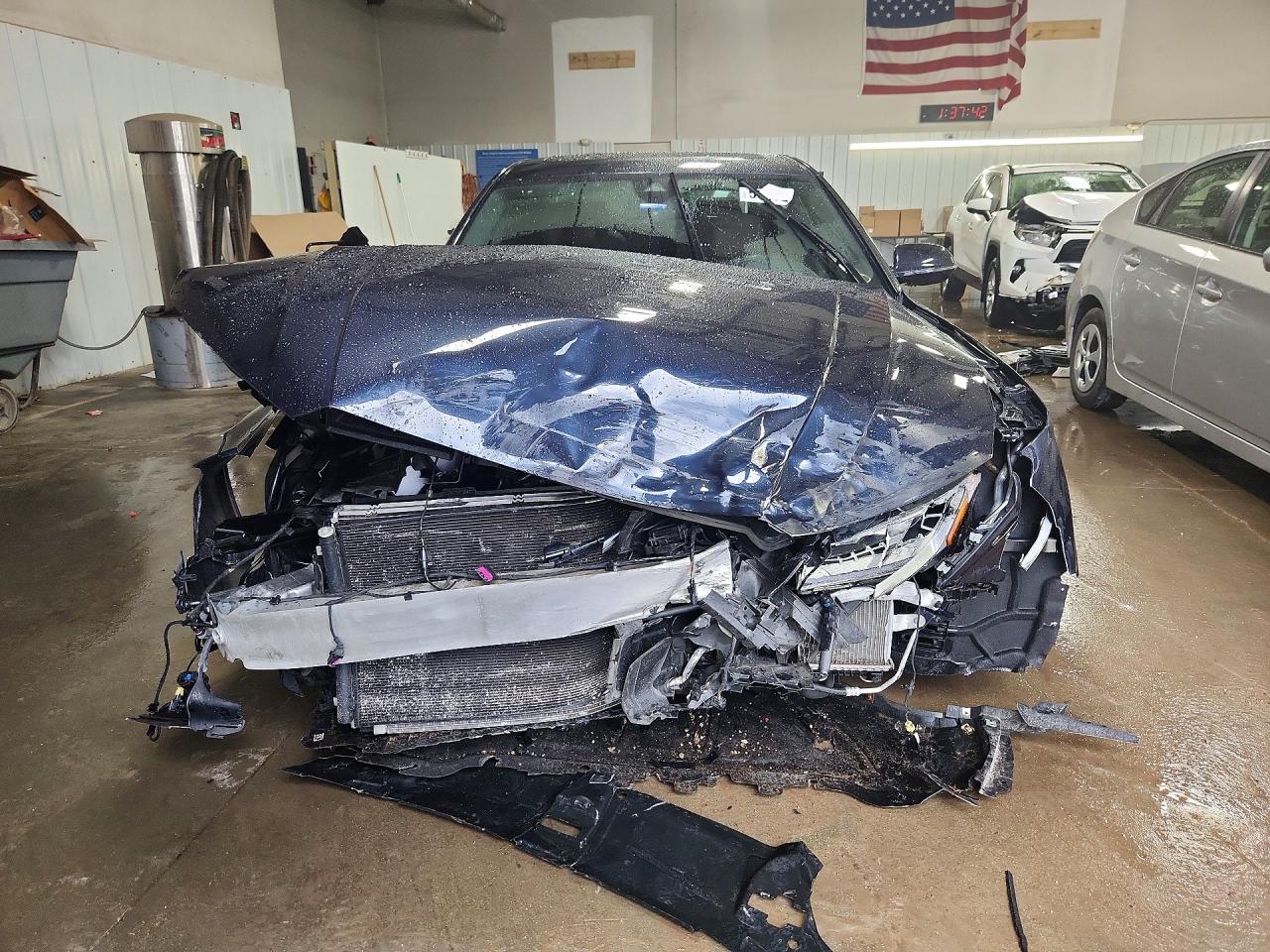 2017 Audi A8 L Quattro Blue vin: WAU44AFD7HN019758