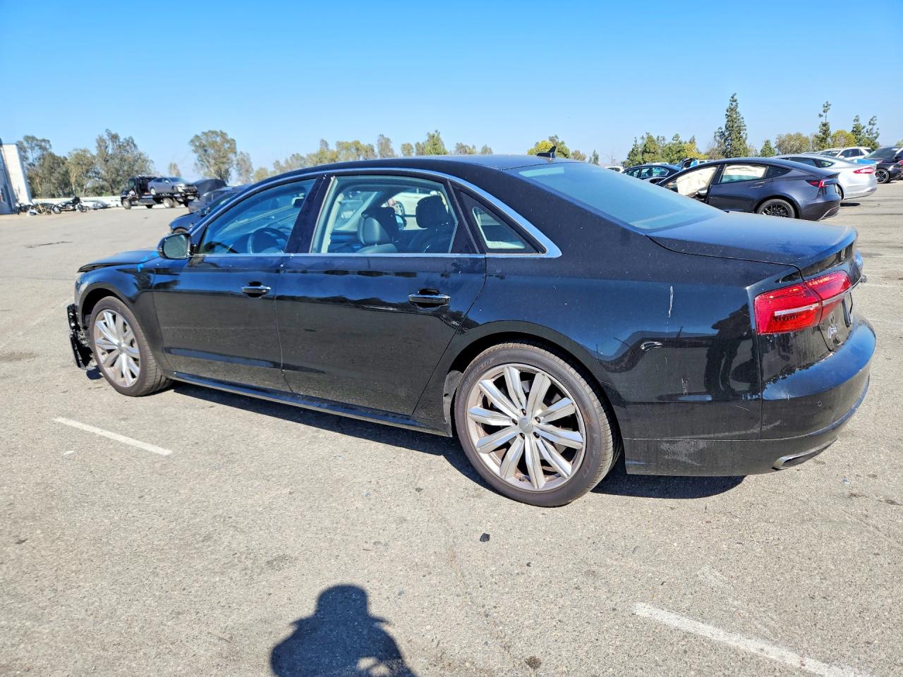 2017 Audi A8 L Quattro Black vin: WAU44AFD9HN011466
