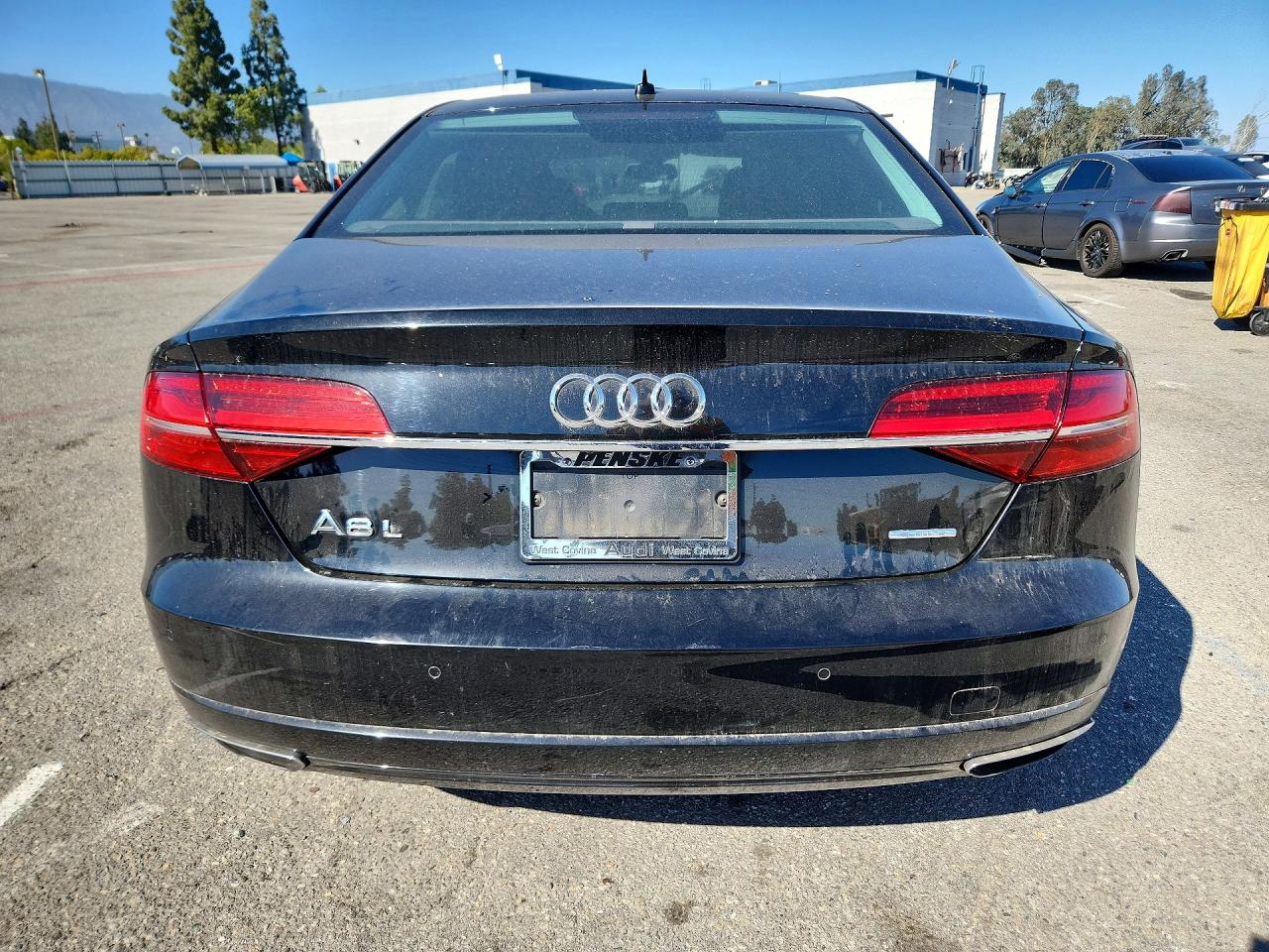 2017 Audi A8 L Quattro Black vin: WAU44AFD9HN011466