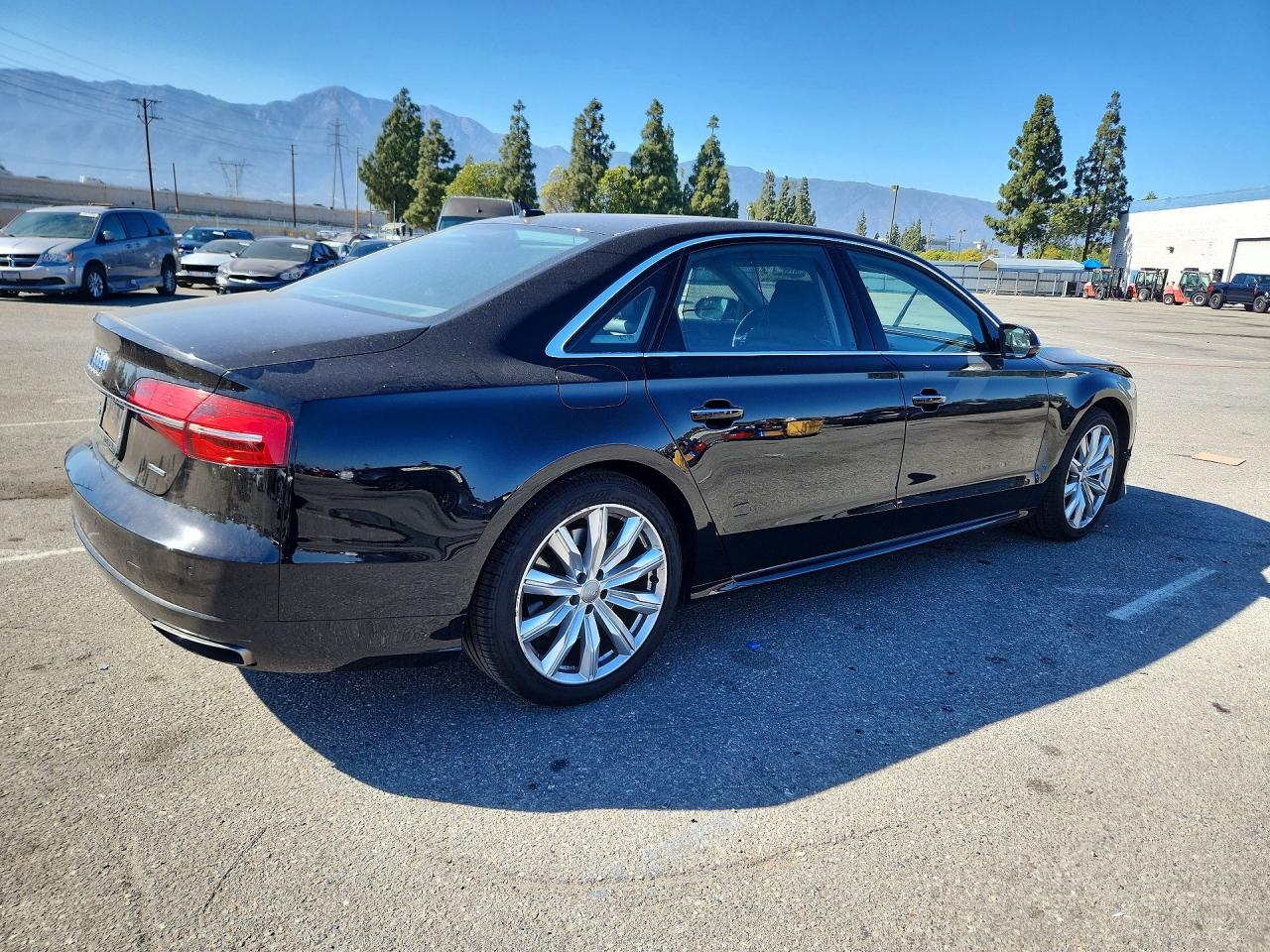 2017 Audi A8 L Quattro Black vin: WAU44AFD9HN011466