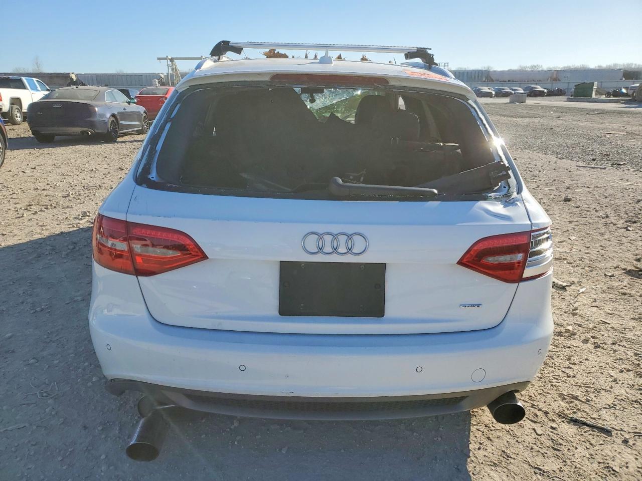 2011 Audi A4 Prestige White vin: WAU4FAFL4BA100443