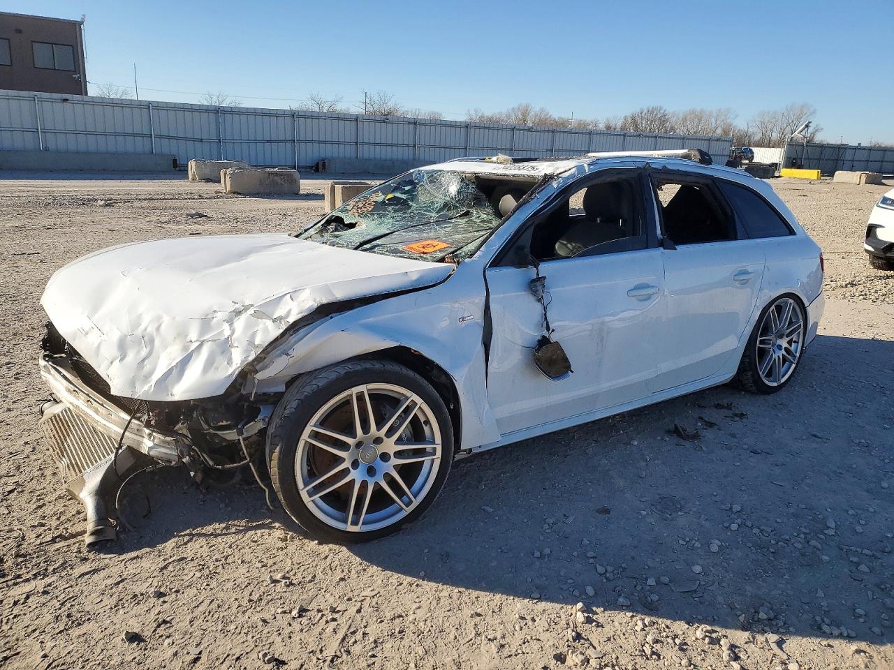 2011 Audi A4 Prestige White vin: WAU4FAFL4BA100443