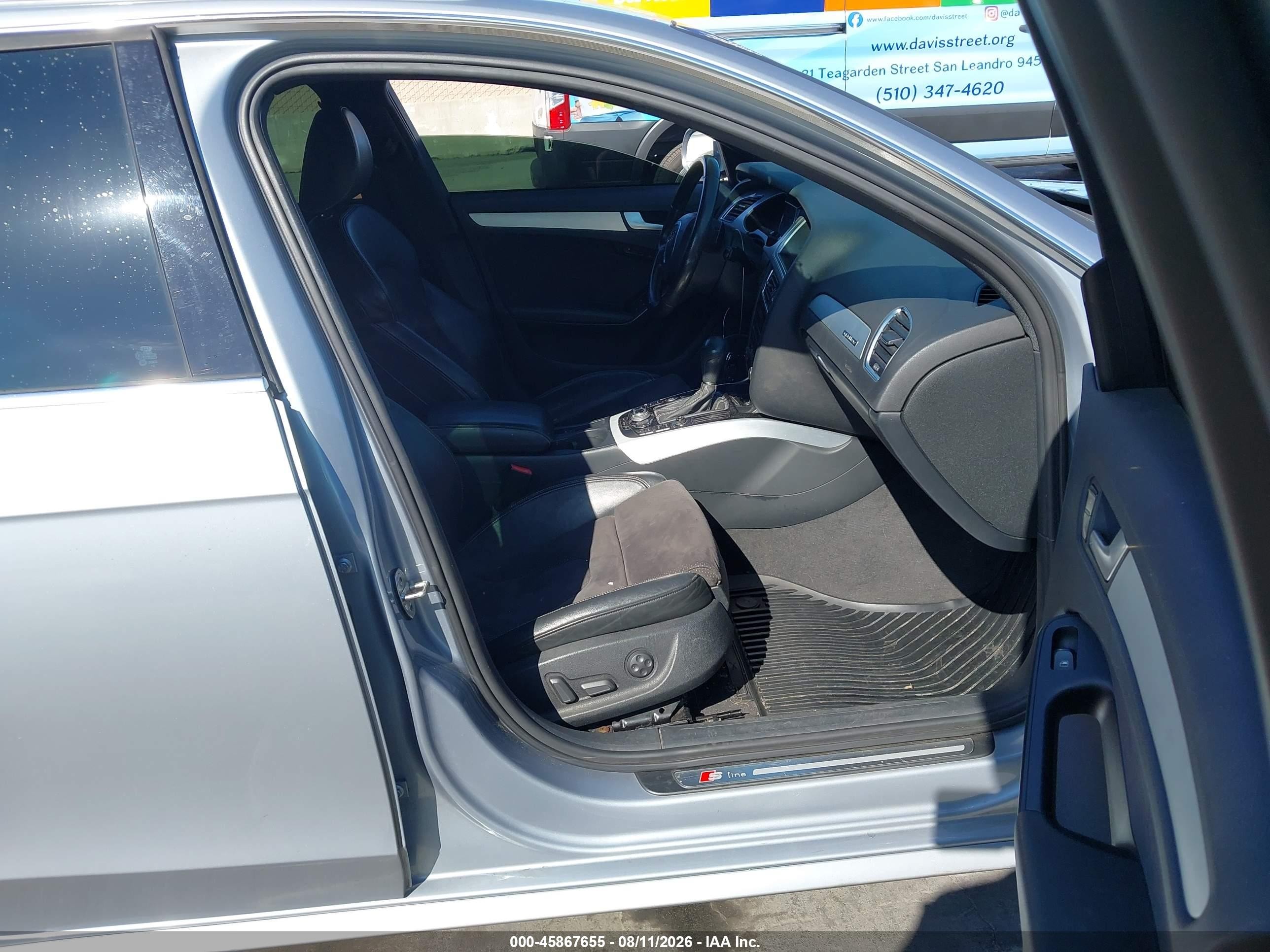 2010 Audi A4 2.0t Premium Gray vin: WAU4FAFL9AA037760