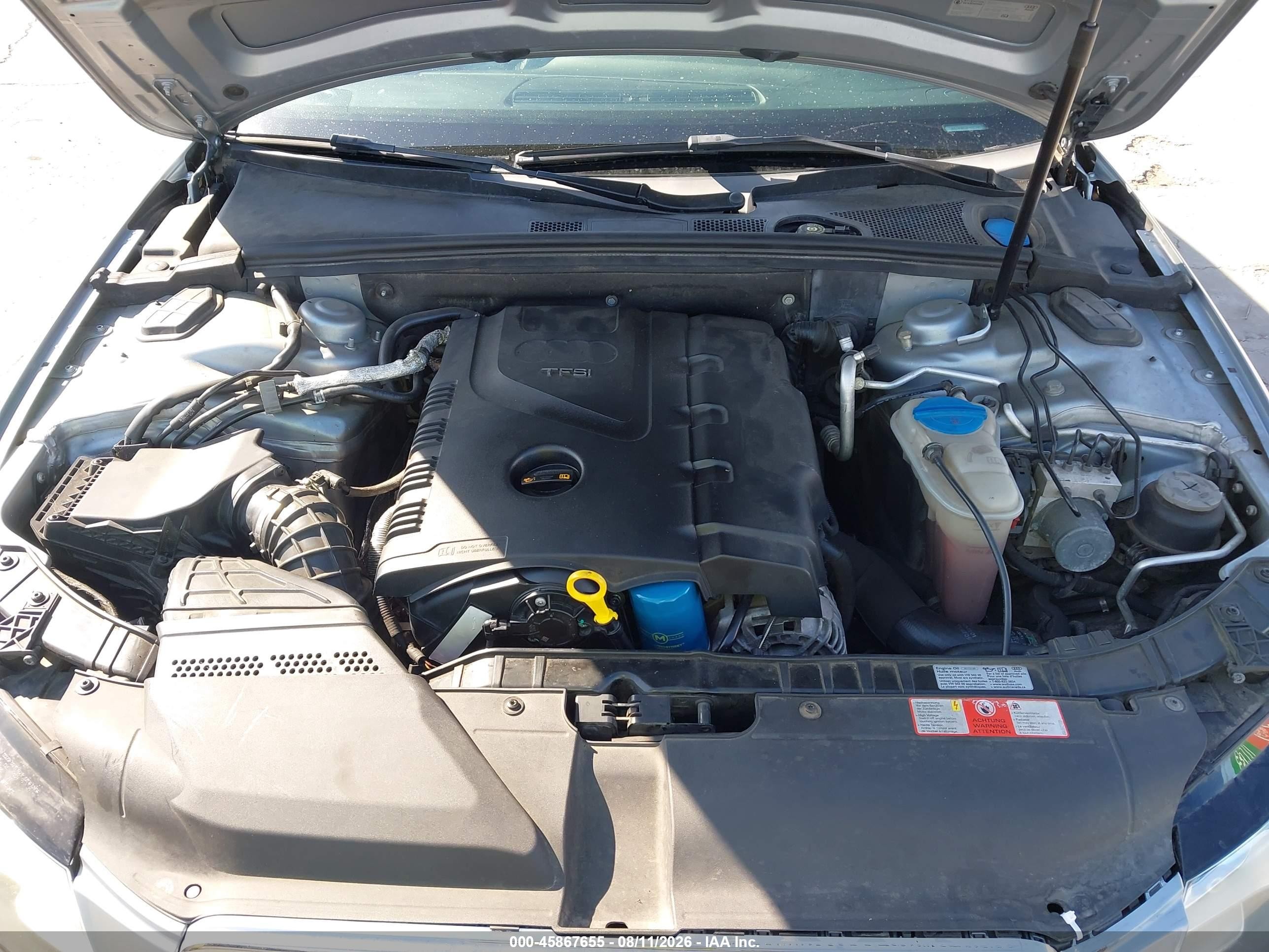 2010 Audi A4 2.0t Premium Gray vin: WAU4FAFL9AA037760