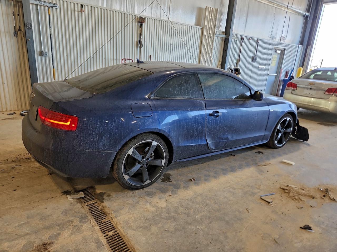 2014 Audi A5 Prestige Blue vin: WAU4FAFR4EA007673