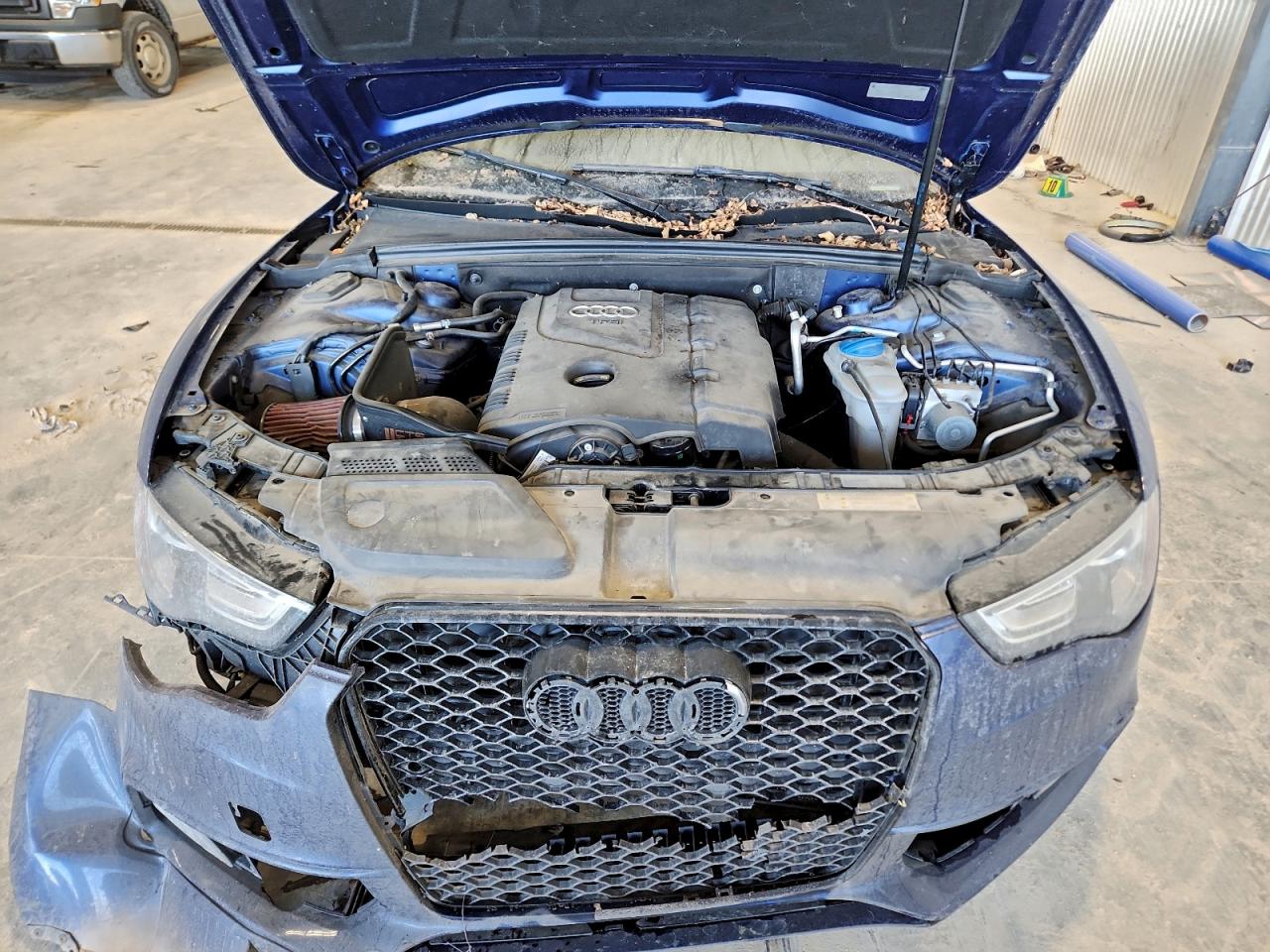 2014 Audi A5 Prestige Blue vin: WAU4FAFR4EA007673