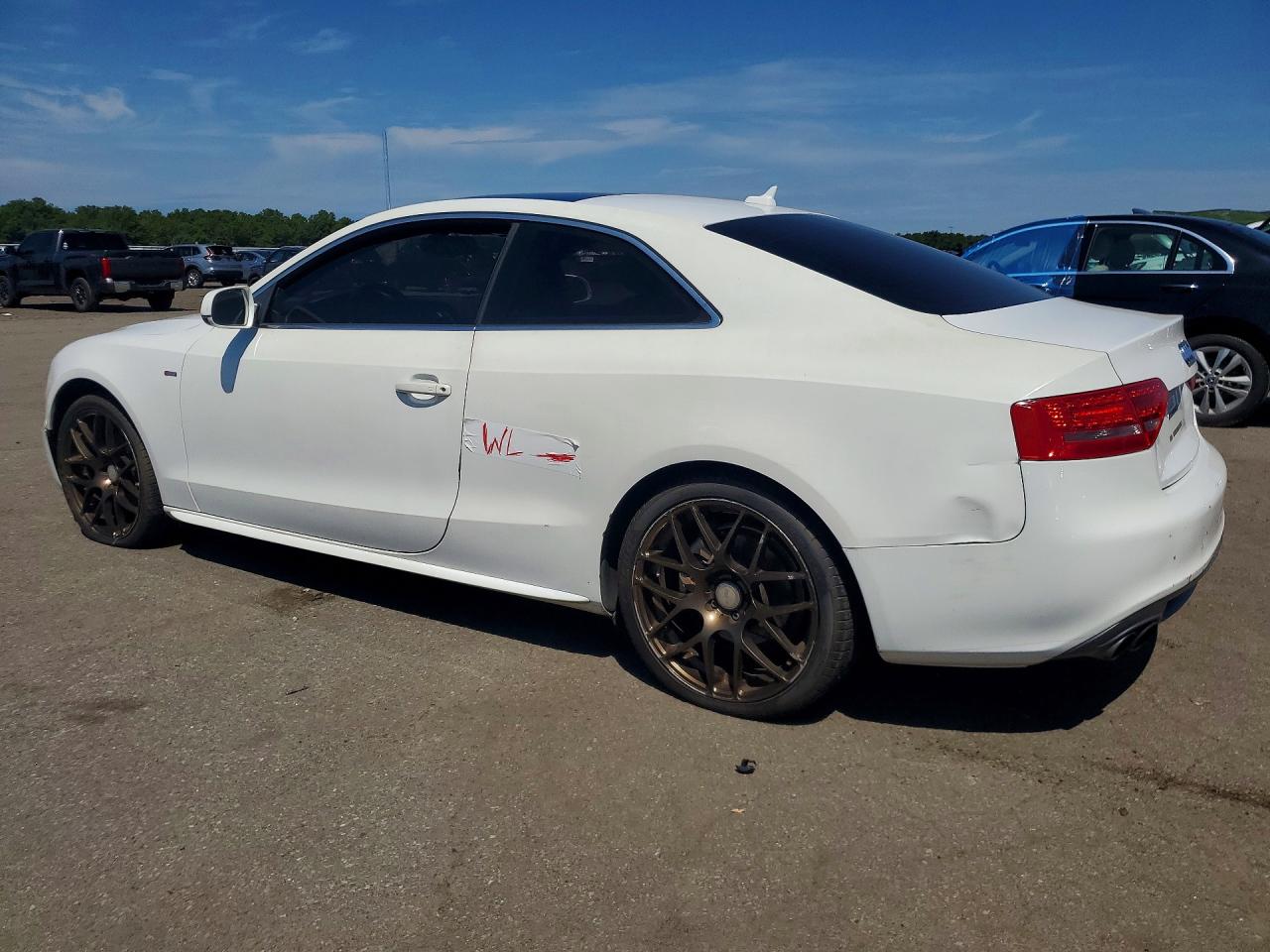 2010 Audi A5 Prestige White vin: WAU4FAFR5AA050462
