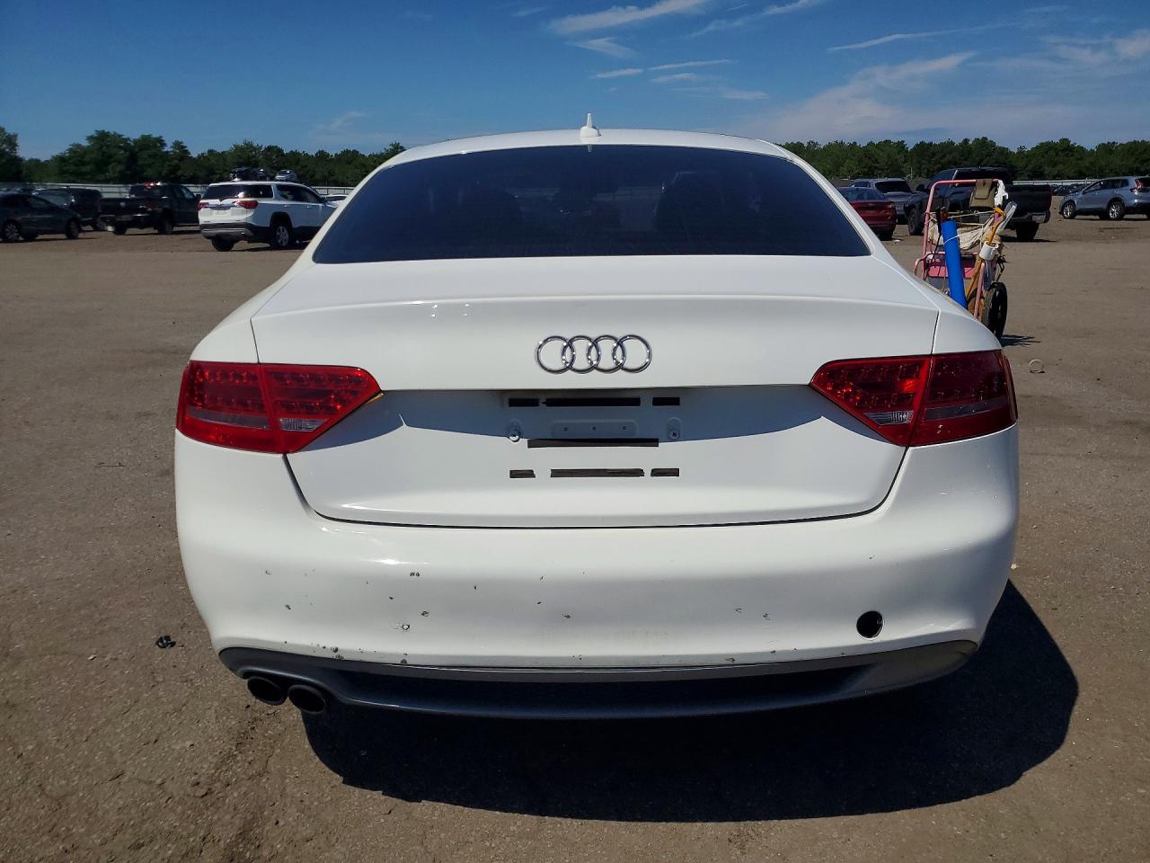 2010 Audi A5 Prestige White vin: WAU4FAFR5AA050462