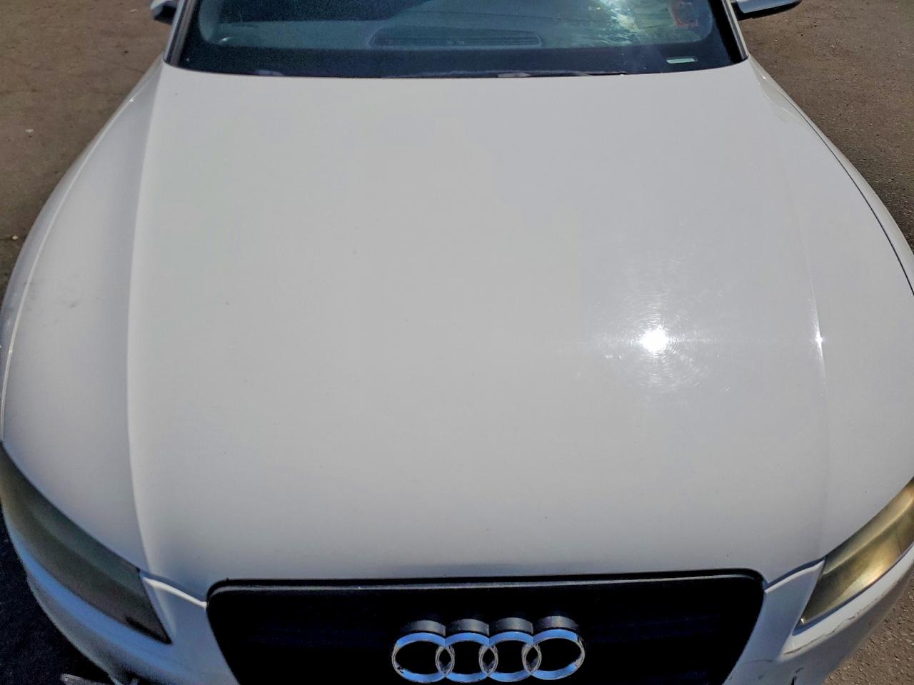 2010 Audi A5 Prestige White vin: WAU4FAFR5AA050462