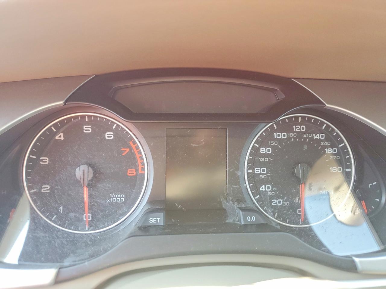 2012 Audi A4 Prestige Red vin: WAU4FBFL3CA082685