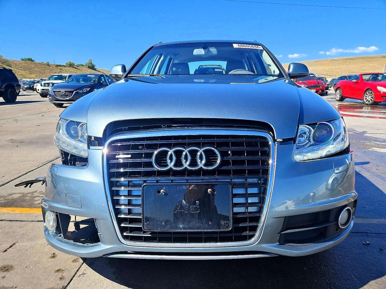 2011 Audi A6 Prestige Silver vin: WAU4GAFBXBN016298